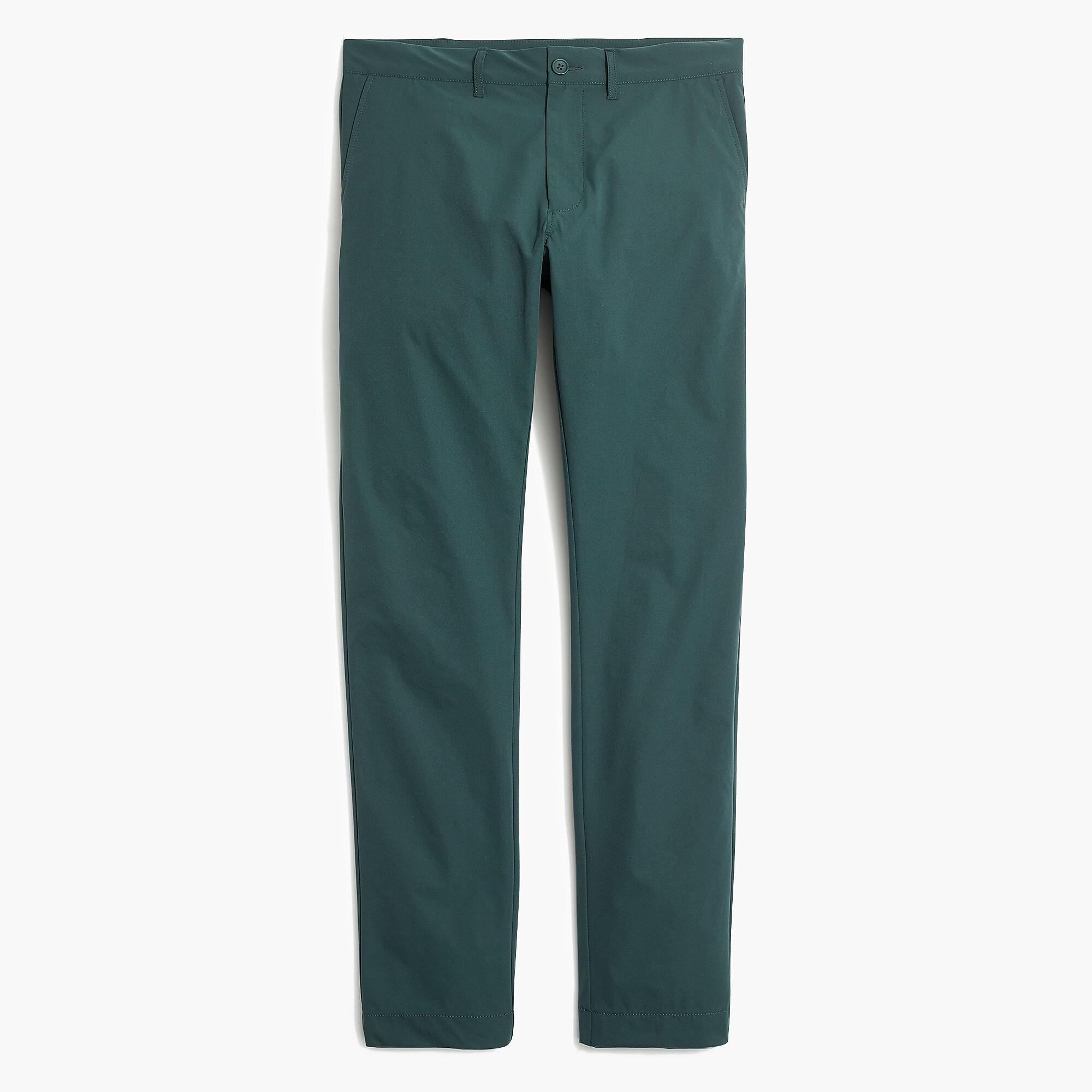 J.Crew Slimfit Tech Chino Pant in Green for Men Lyst