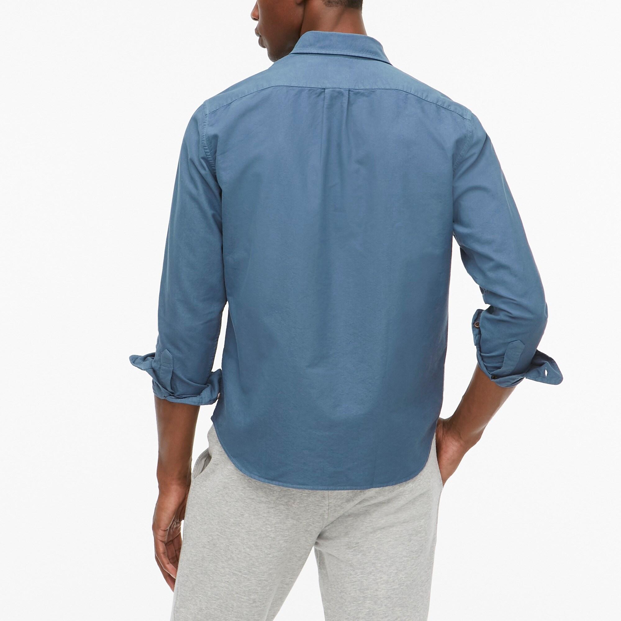 J.Crew Cotton Garment-dyed Untucked 