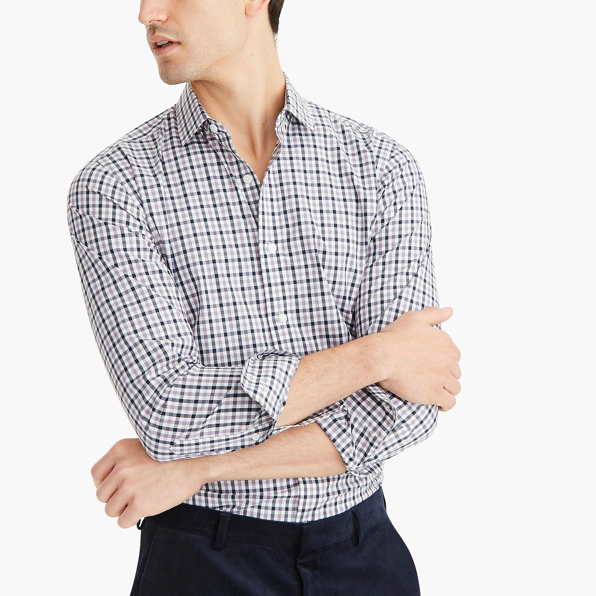 J.Crew Cotton Plaid Slim Flex Casual Shirt in Blue for Men - Lyst