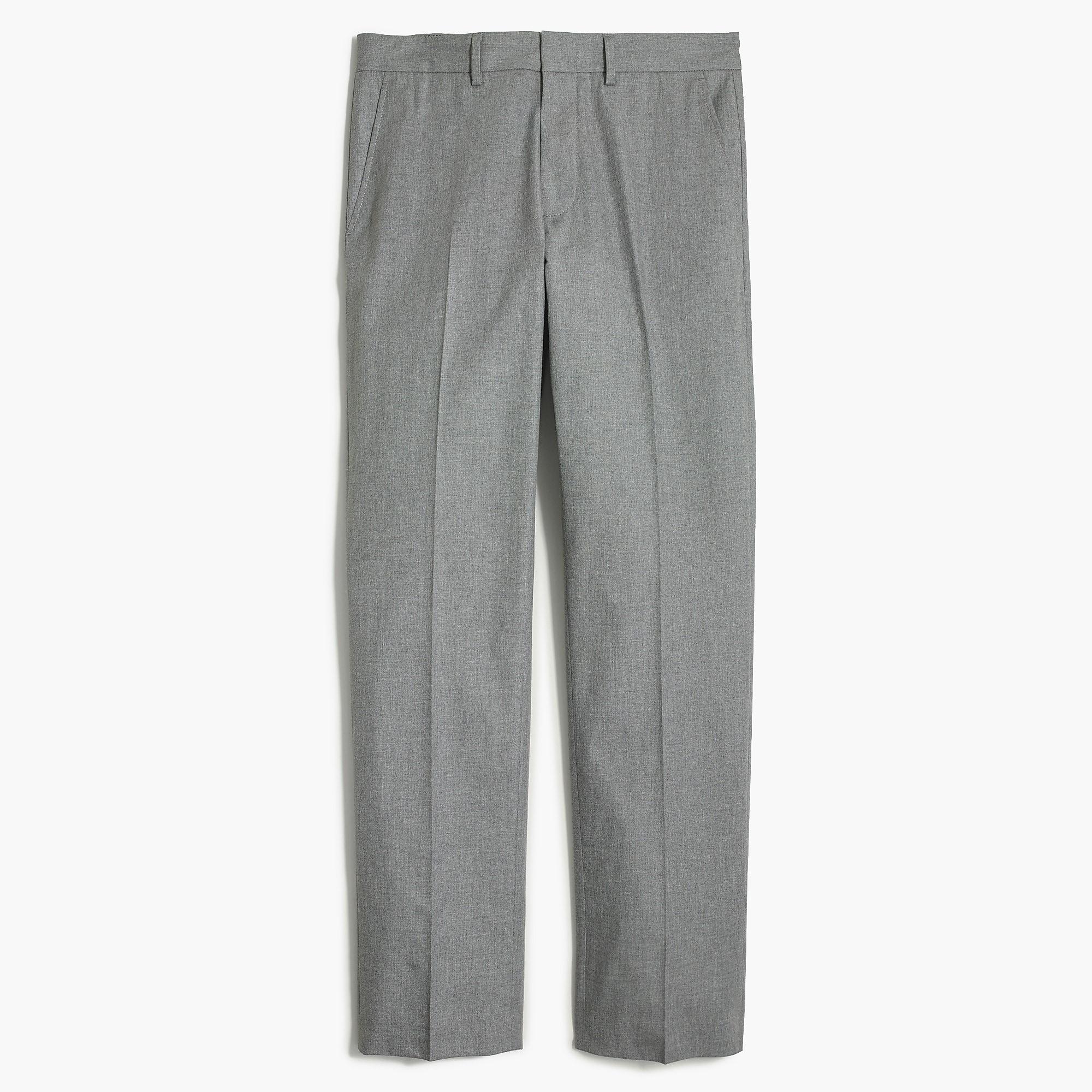 J.Crew Bedford Dress Pant In Heathered Cotton in Gray for Men - Lyst