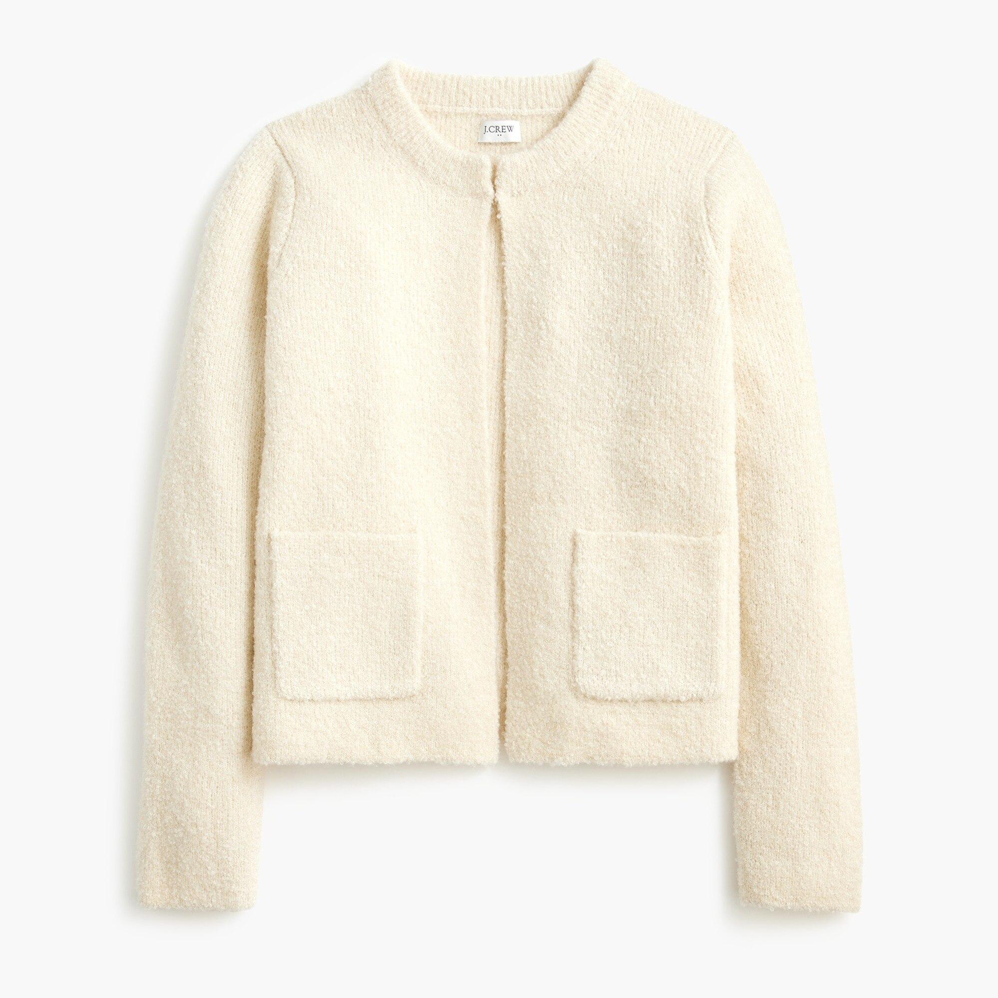 J crew shop boucle sweater