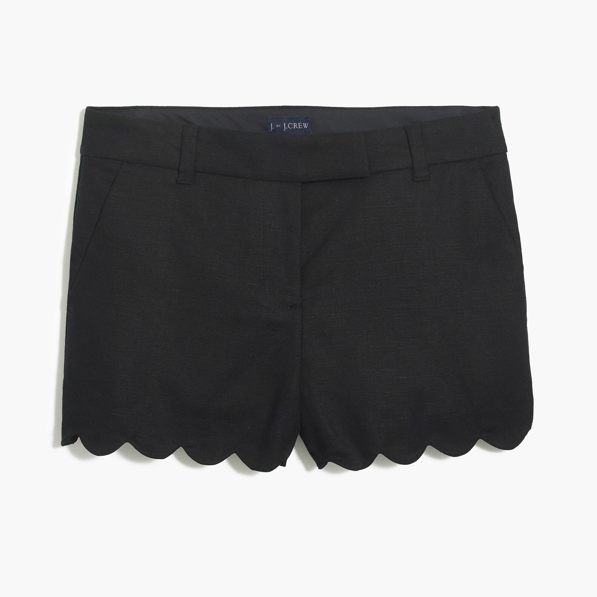 J crew scalloped shorts Clearance