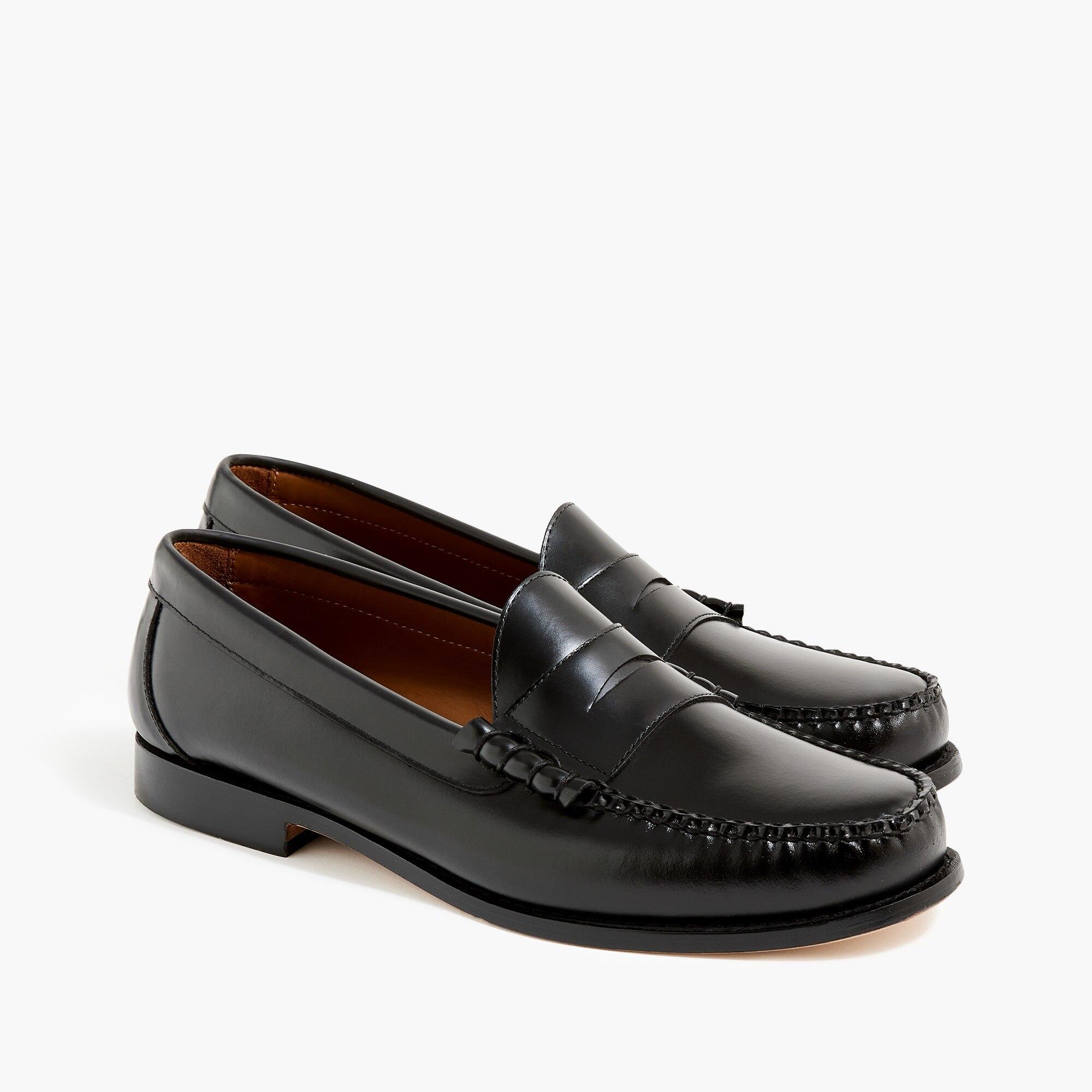 J.Crew Penny Loafers in Black for Men Lyst