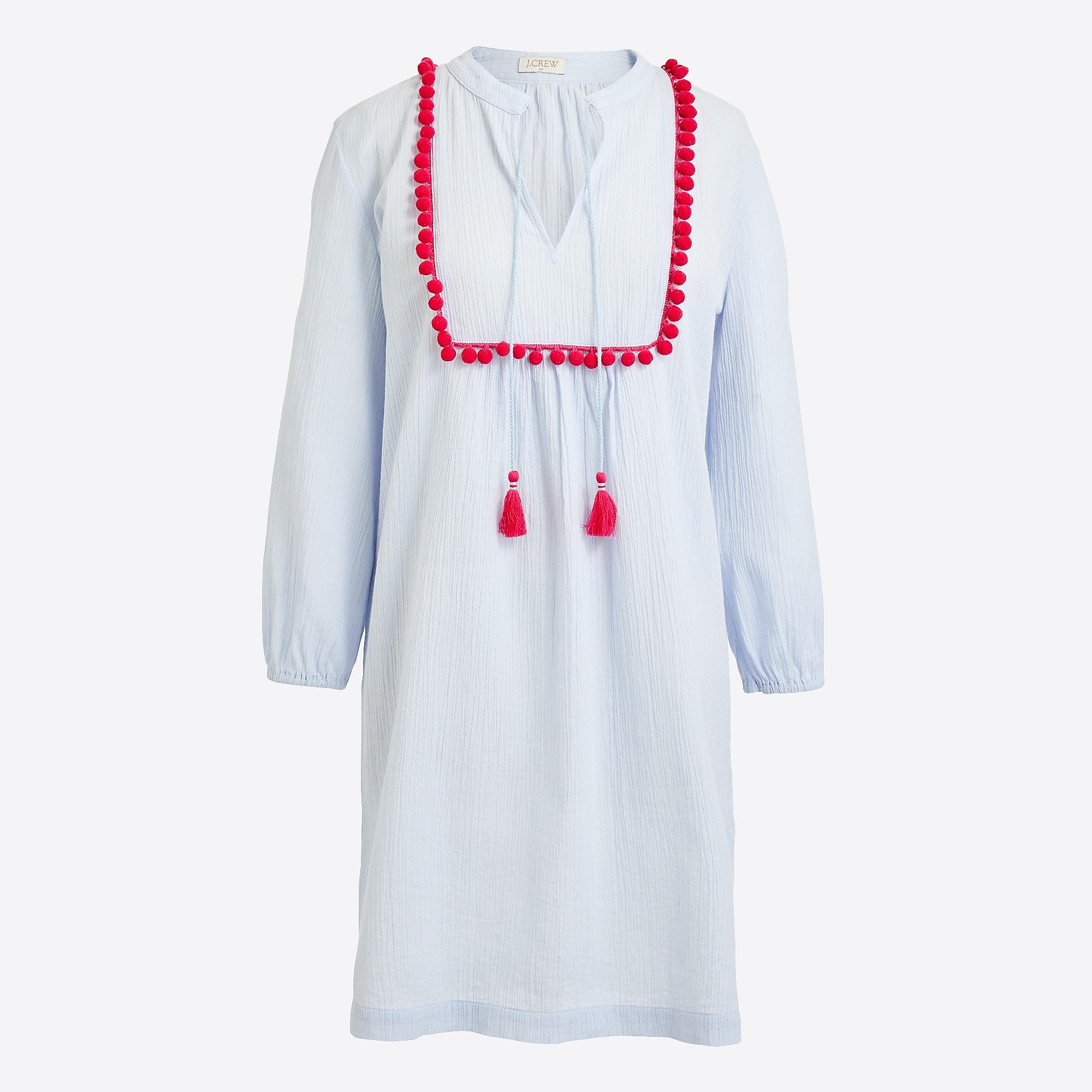 j crew factory beach cover up