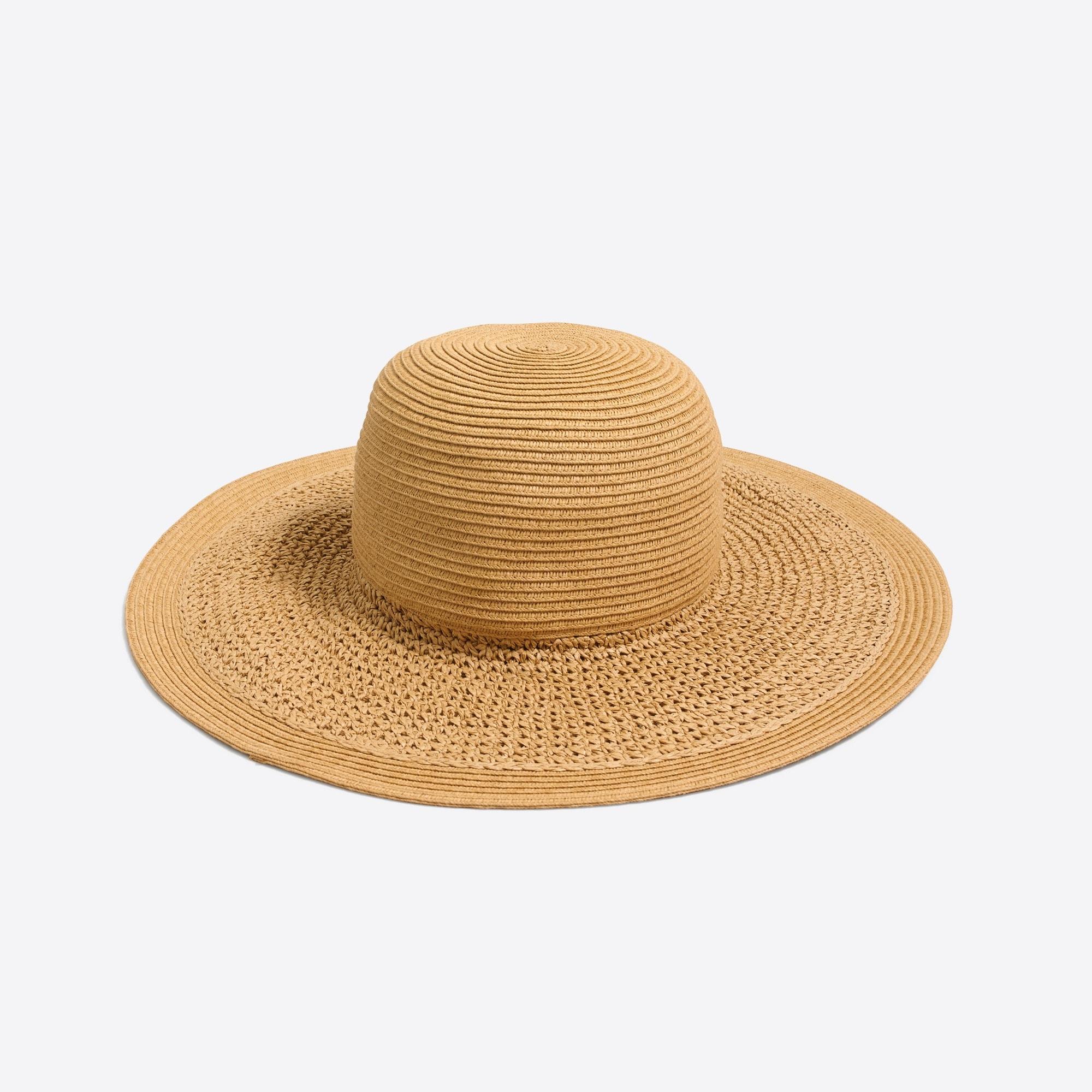 J Crew Textured Summer Straw Hat In Natural Lyst