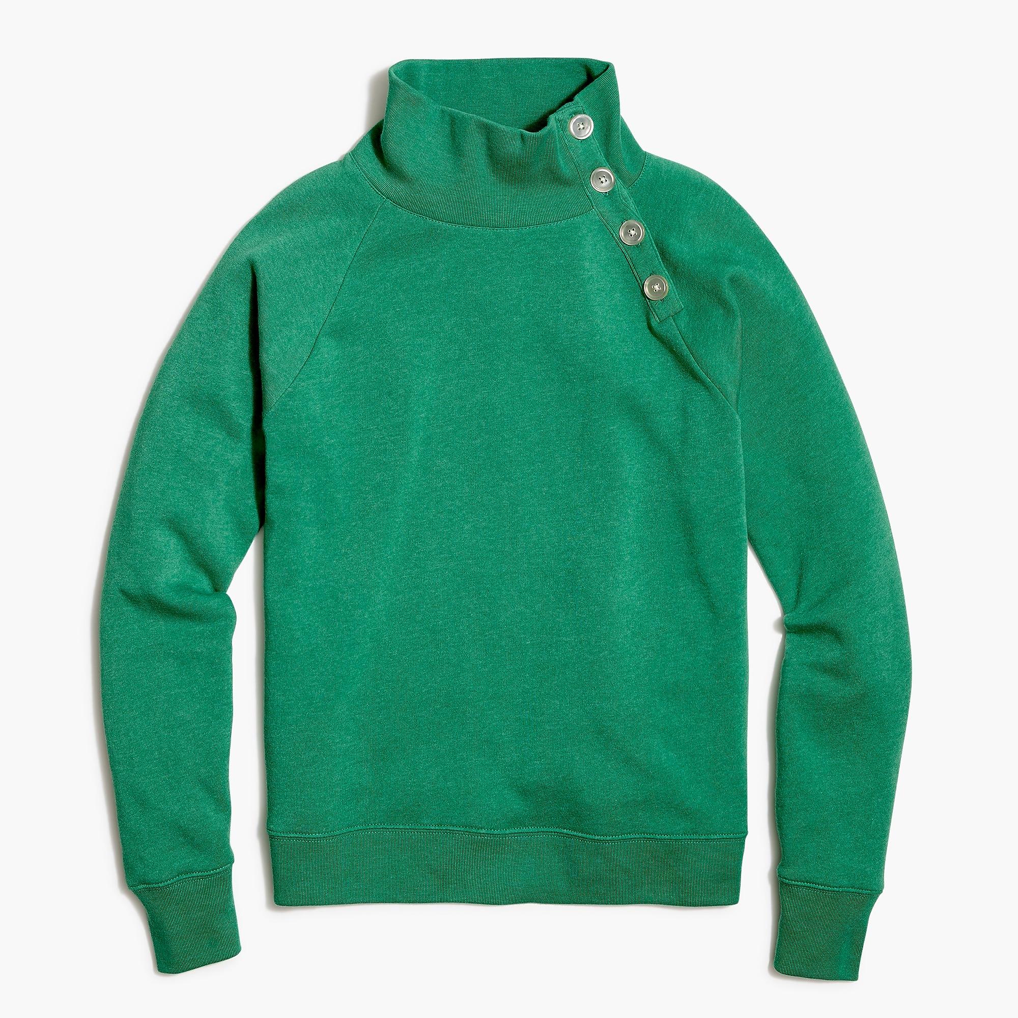 sweatshirt with a collar
