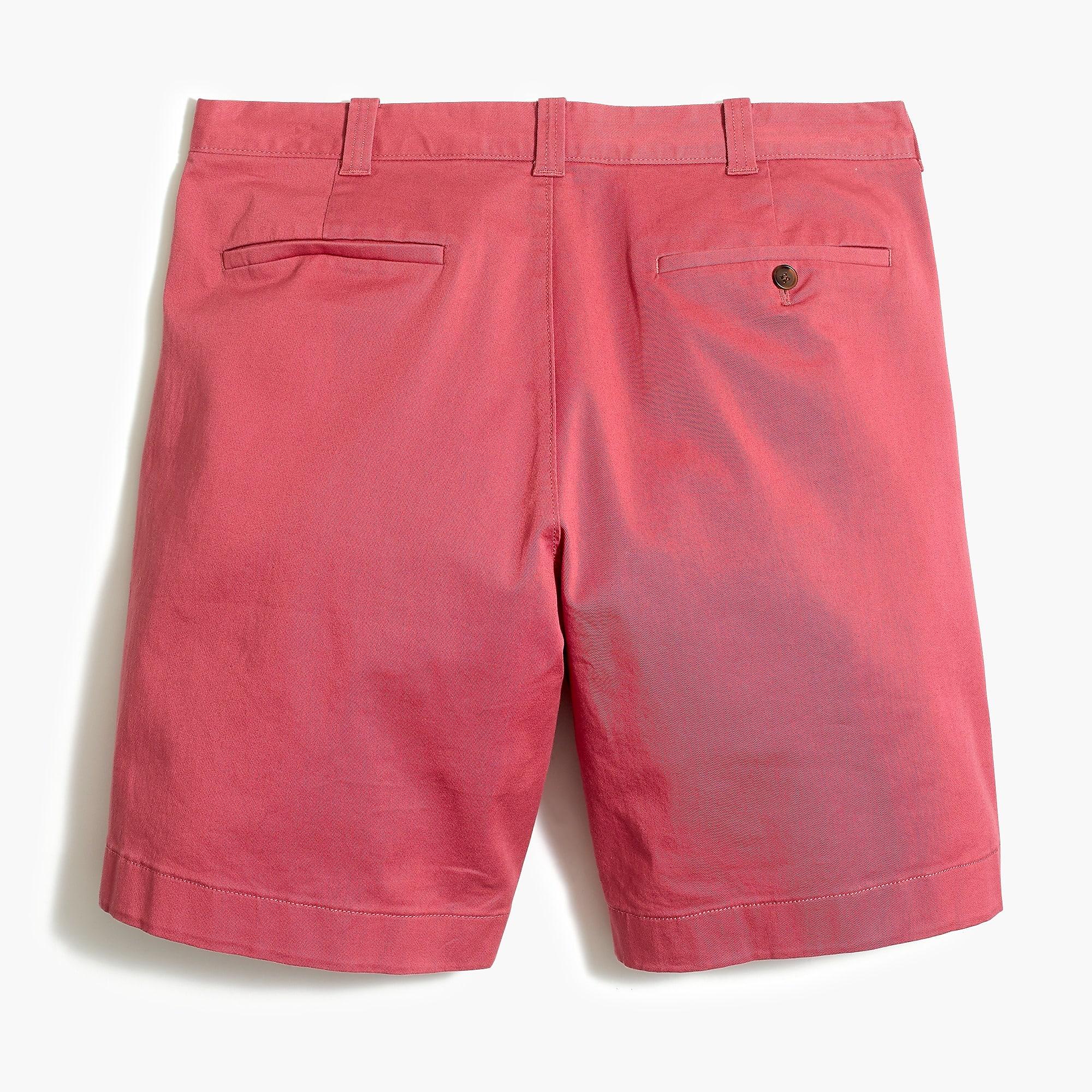 J.Crew Cotton 7" Reade Flex Chino Short in Dusty Red (Red) for Men Lyst