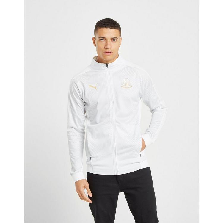 puma nufc bench jacket mens