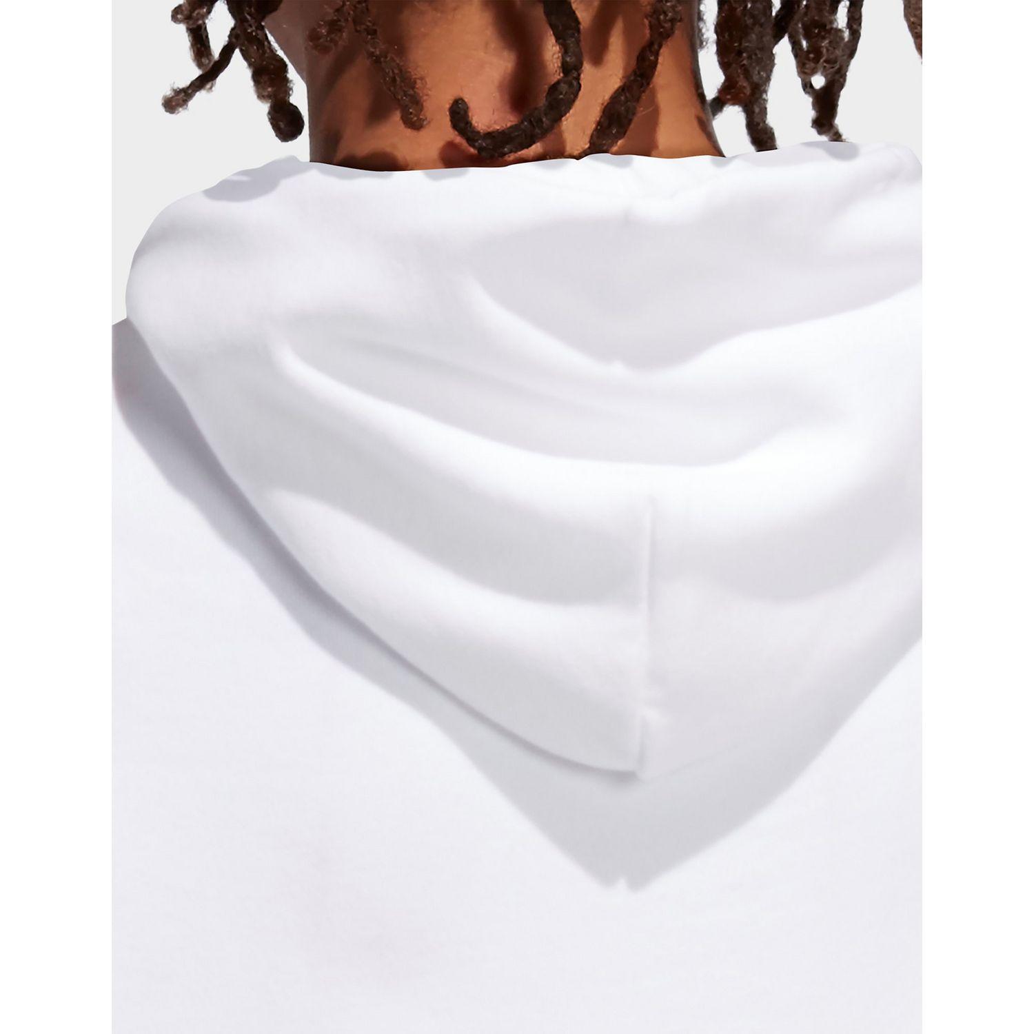 pride trefoil outline hoodie