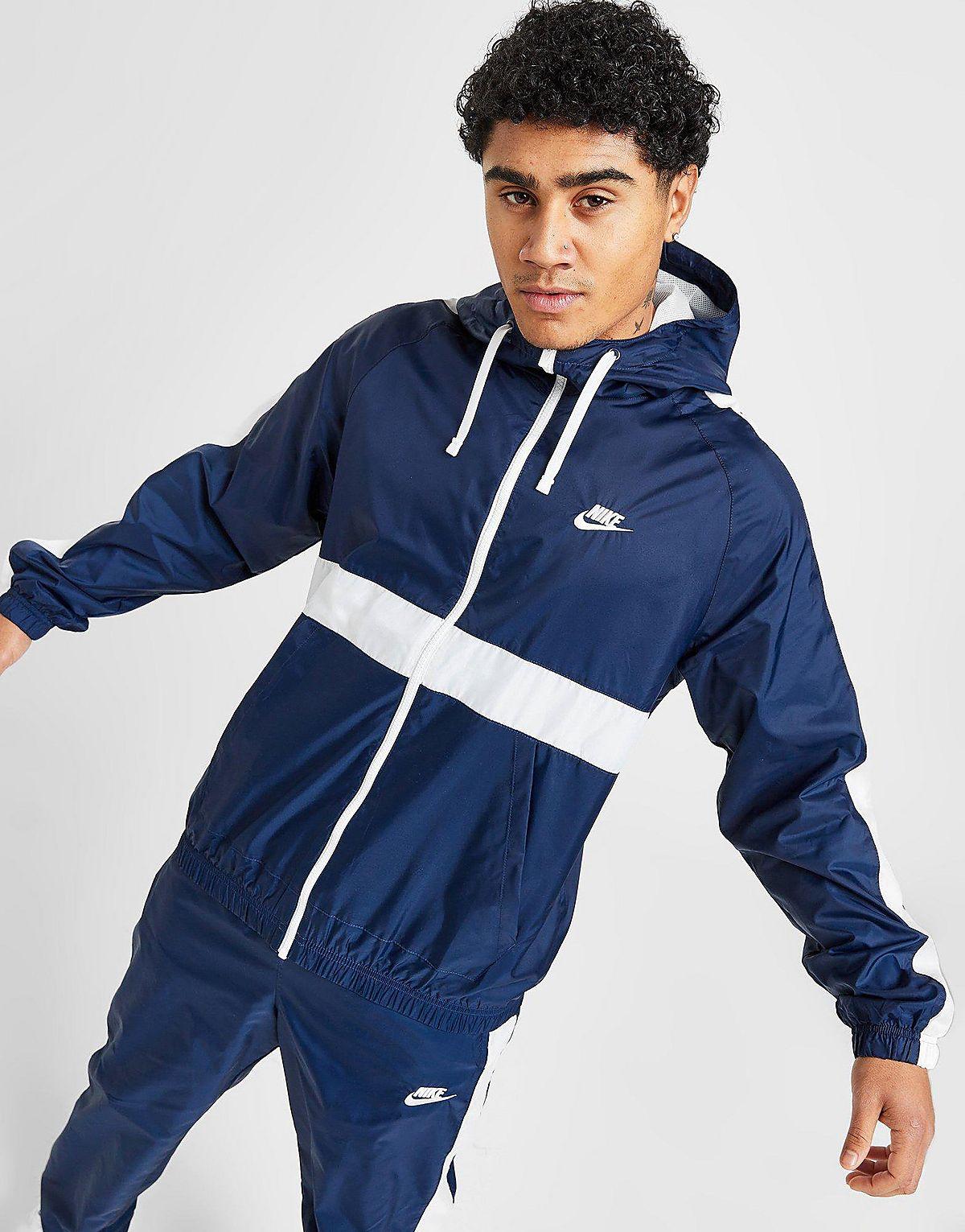 Nike Hoxton Woven Tracksuit in Blue for Men | Lyst UK