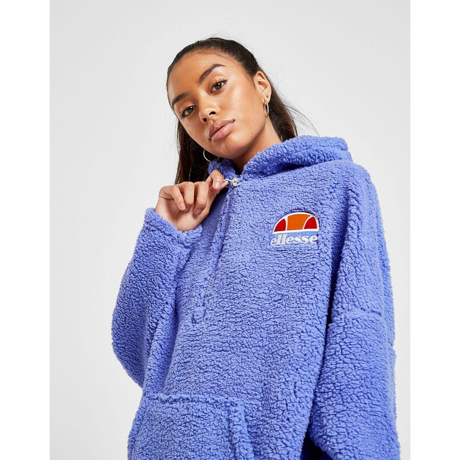Ellesse sherpa hoodie on sale