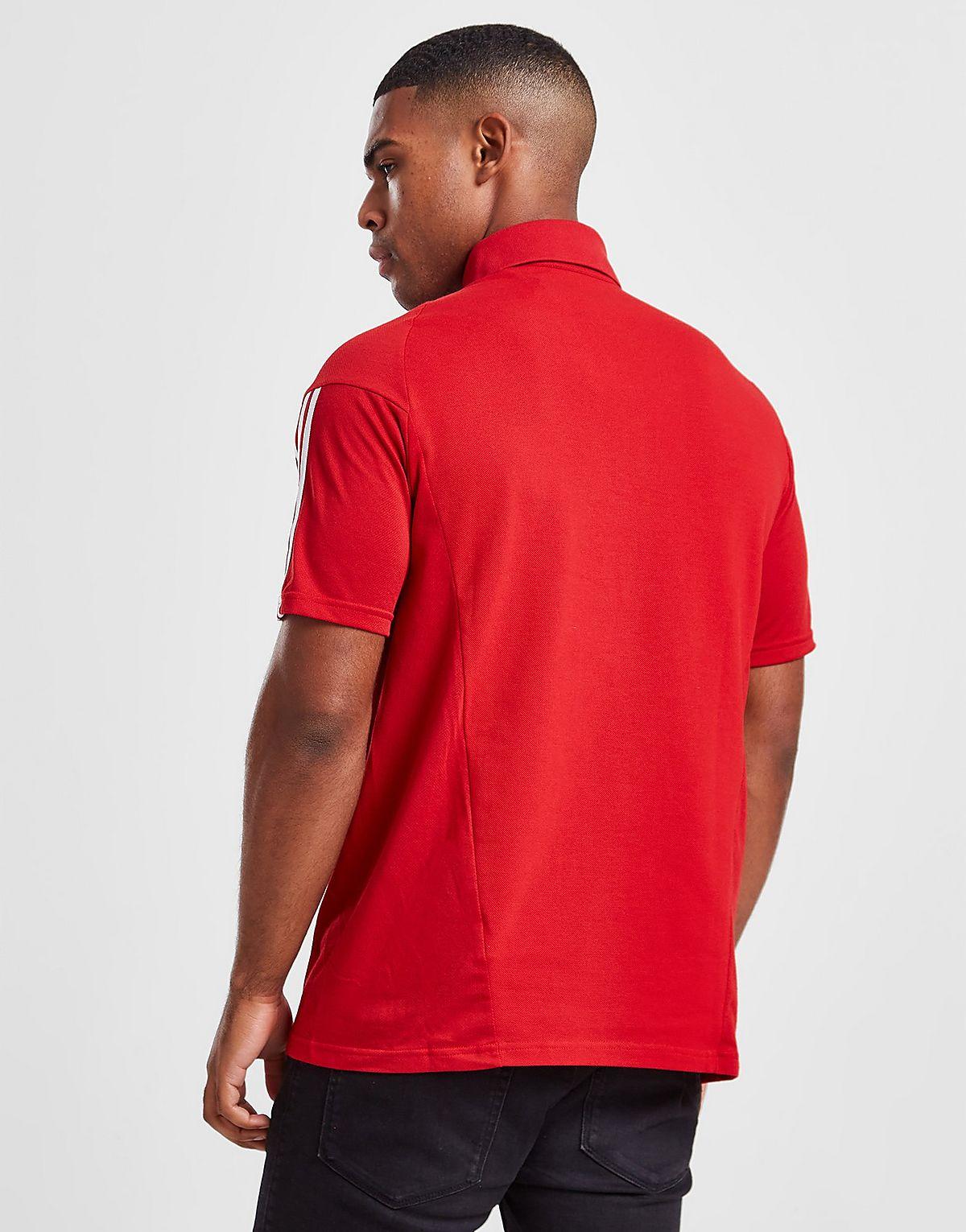 adidas Wales Tiro 23 Polo Shirt in Red for Men | Lyst UK