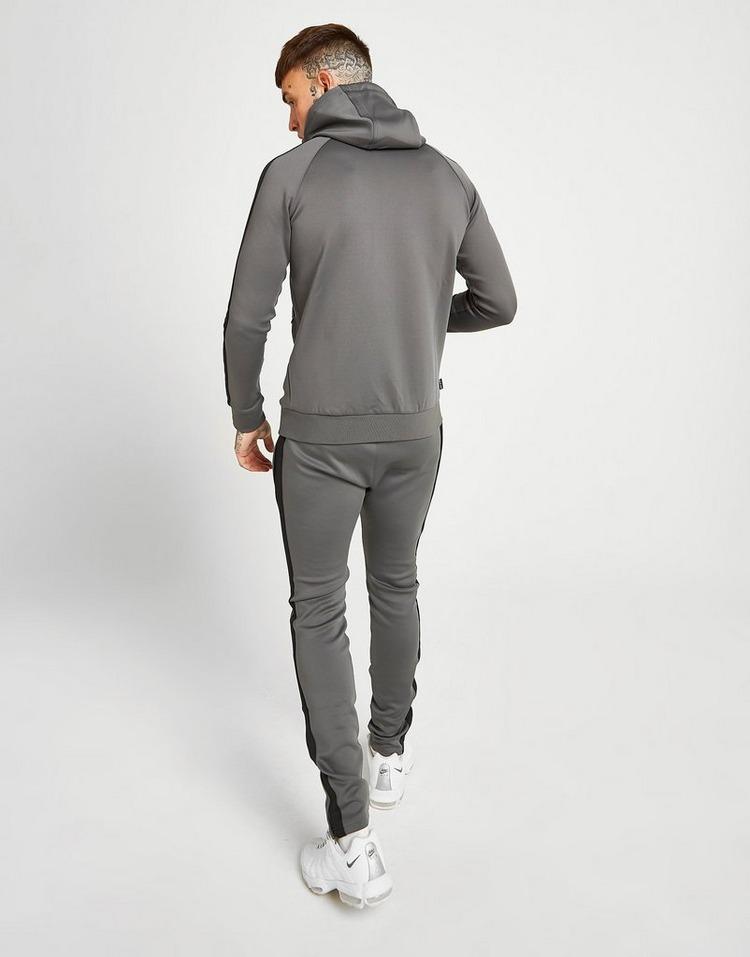 gym king core zip through poly tracksuit