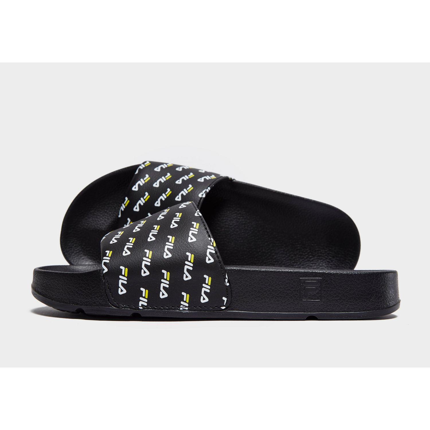 fila slides yellow