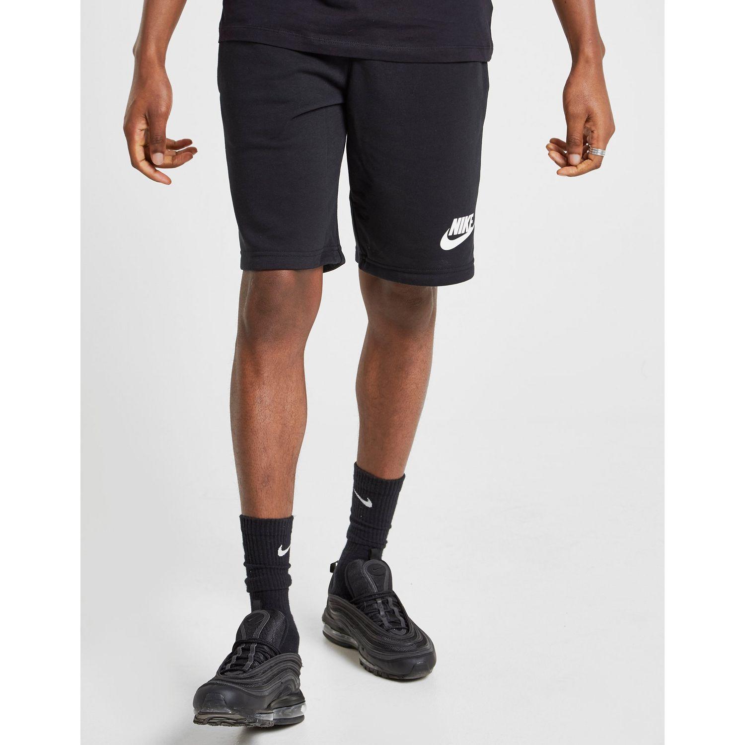 nike hybrid fleece shorts