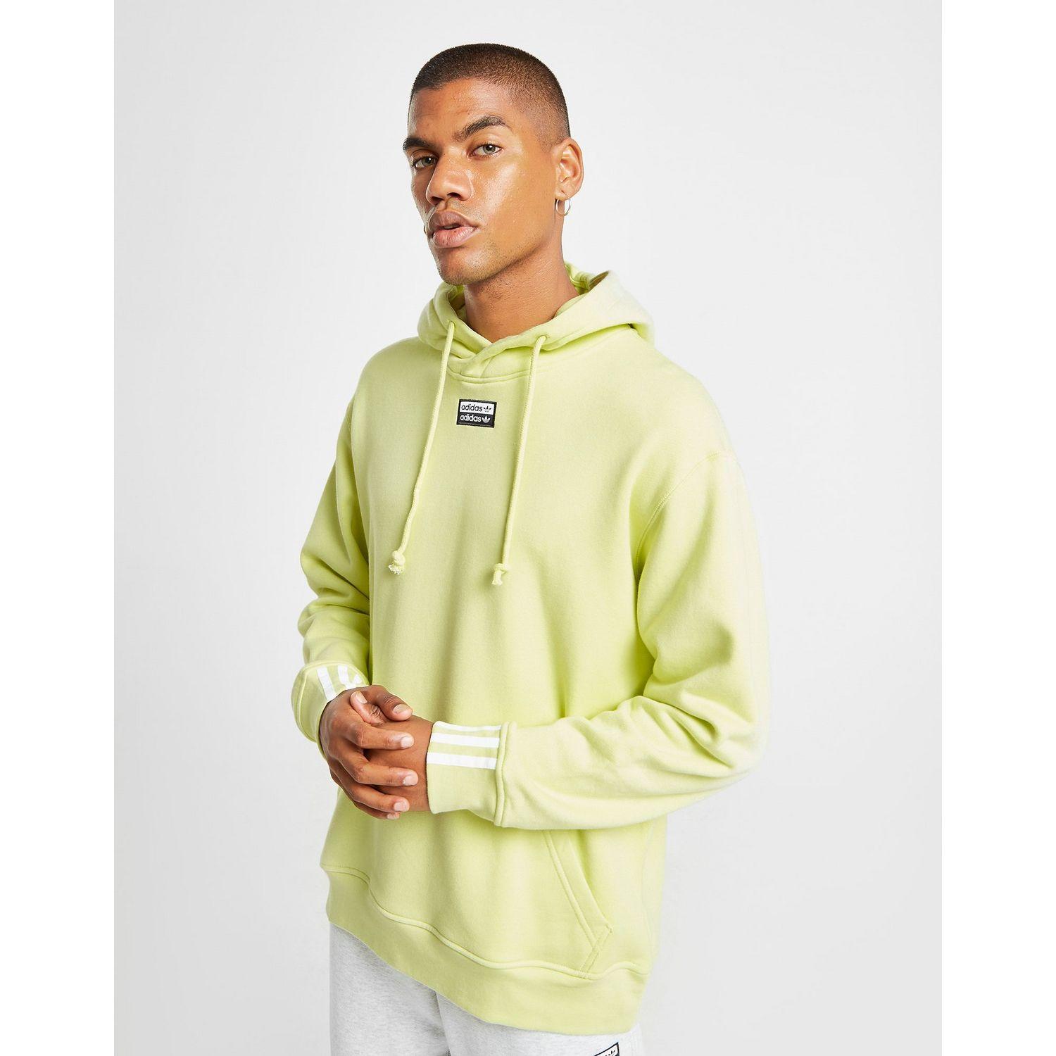 adidas originals ryv hoodie in green