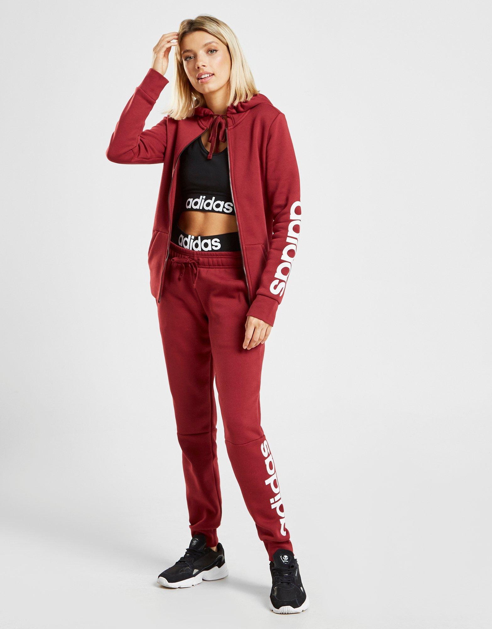adidas linear joggers womens
