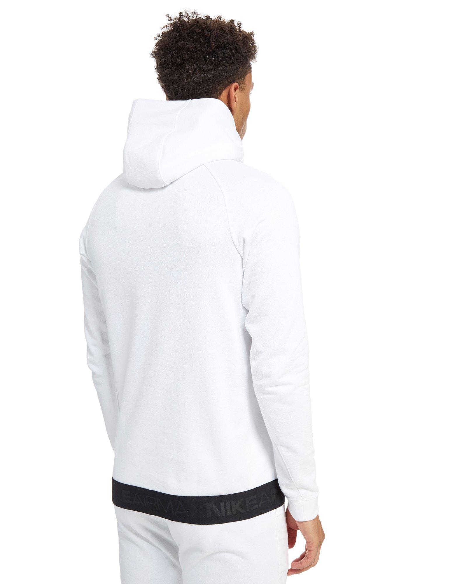 Nike Cotton Air Max Overhead Hoodie in White for Men - Lyst