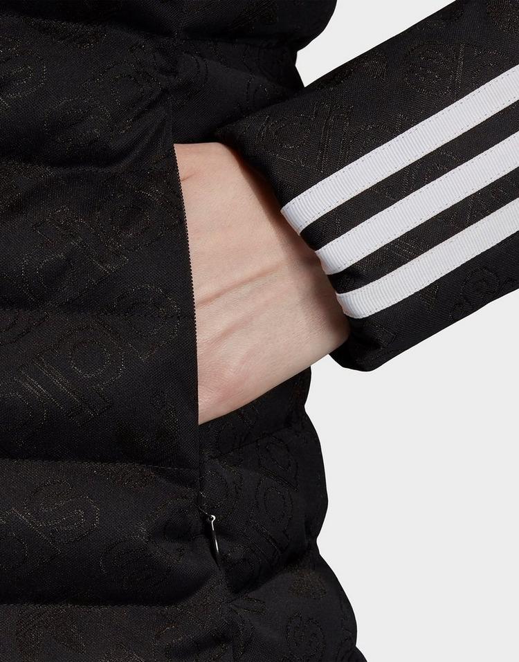 adidas Originals Synthetic Monogram Slim Jacket in Black - Lyst