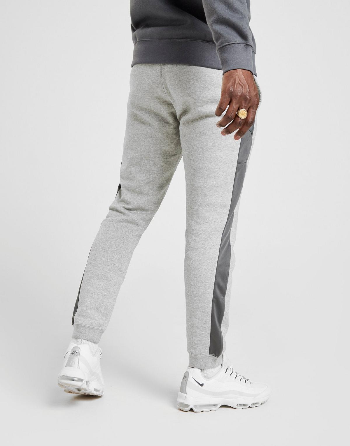 nike grey hybrid joggers