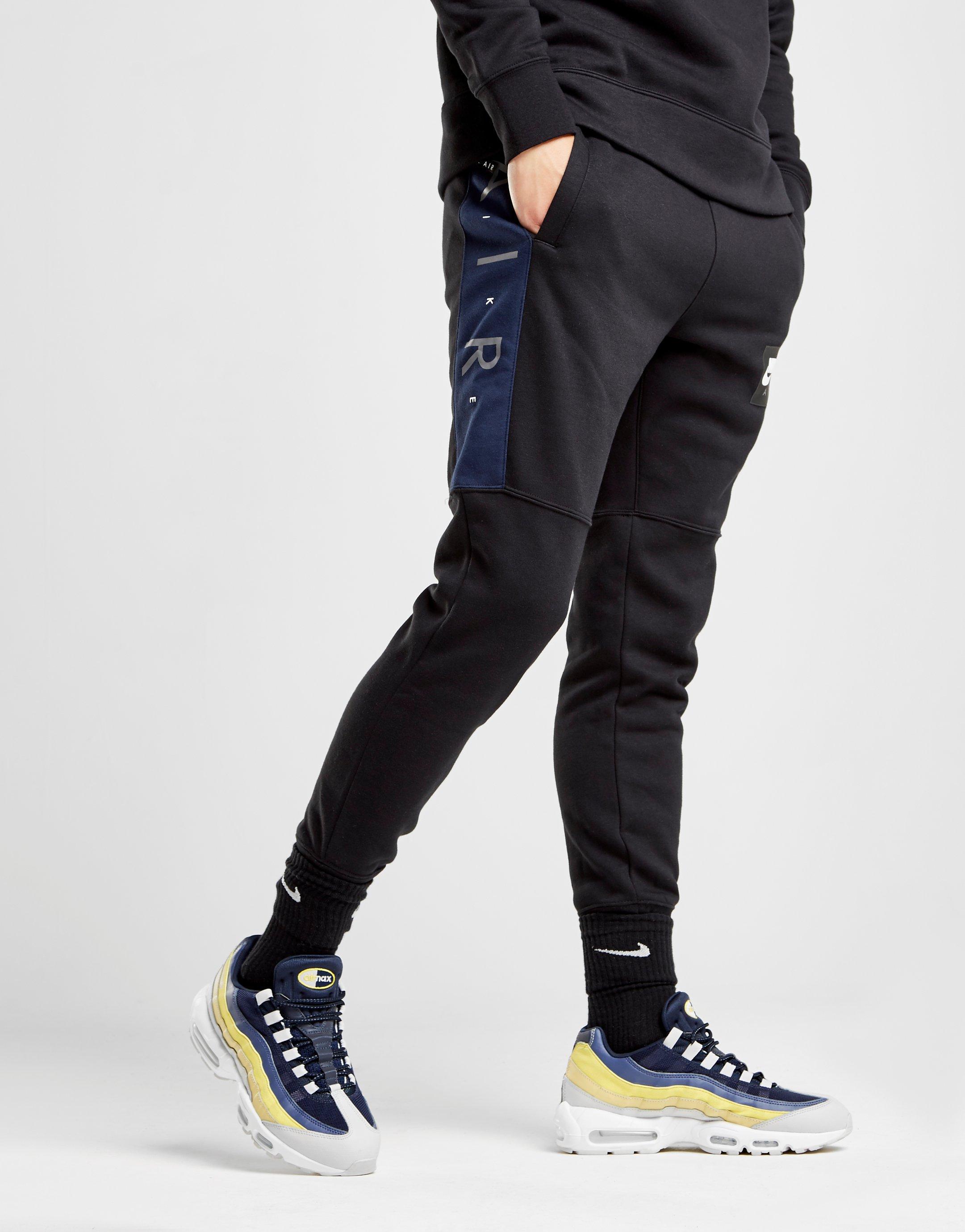 mens nike air fleece pants