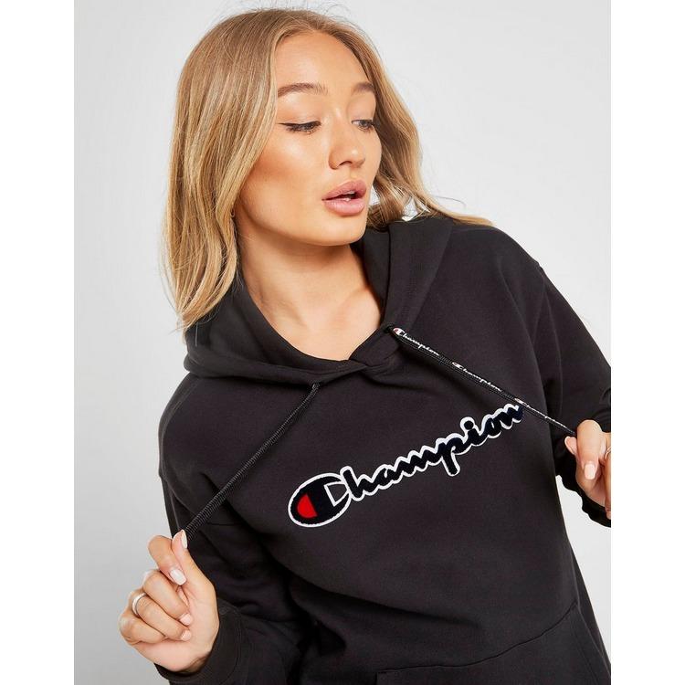 champion logo boyfriend hoodie