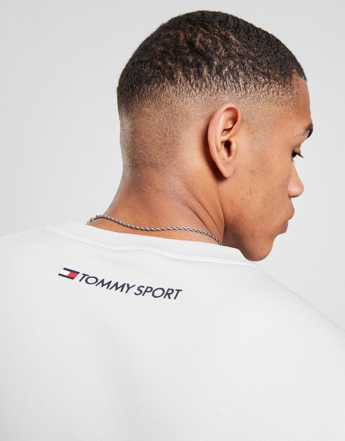 Tommy Hilfiger Tri Tape Crew Sweatshirt 2024 www.alhudapk