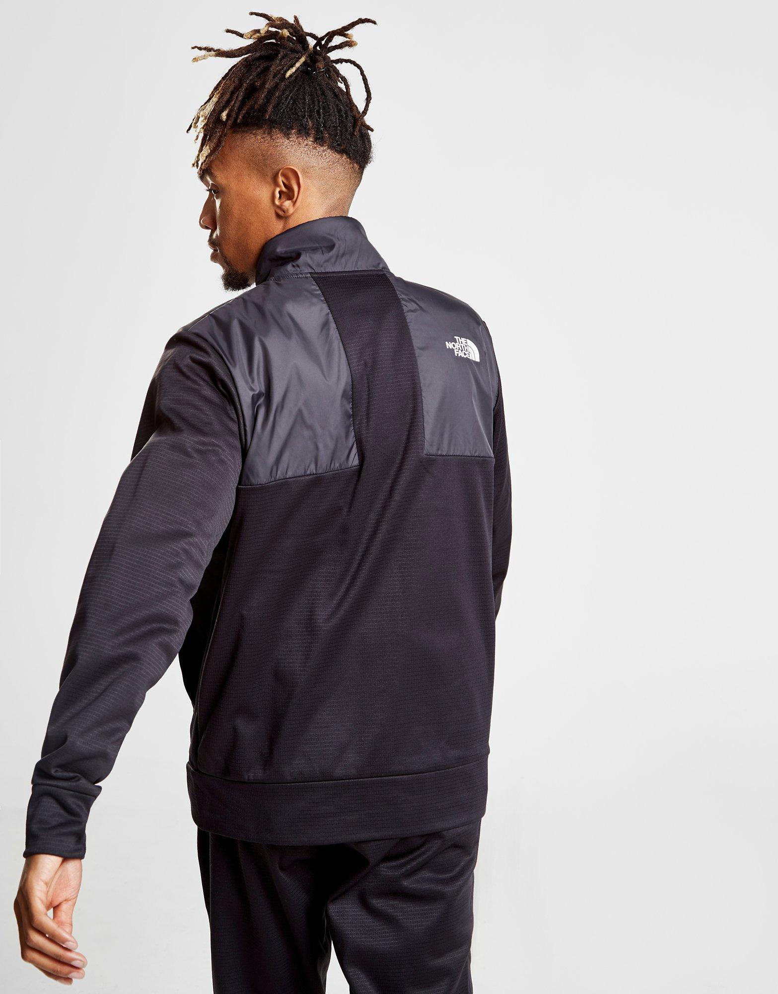 the north face track top