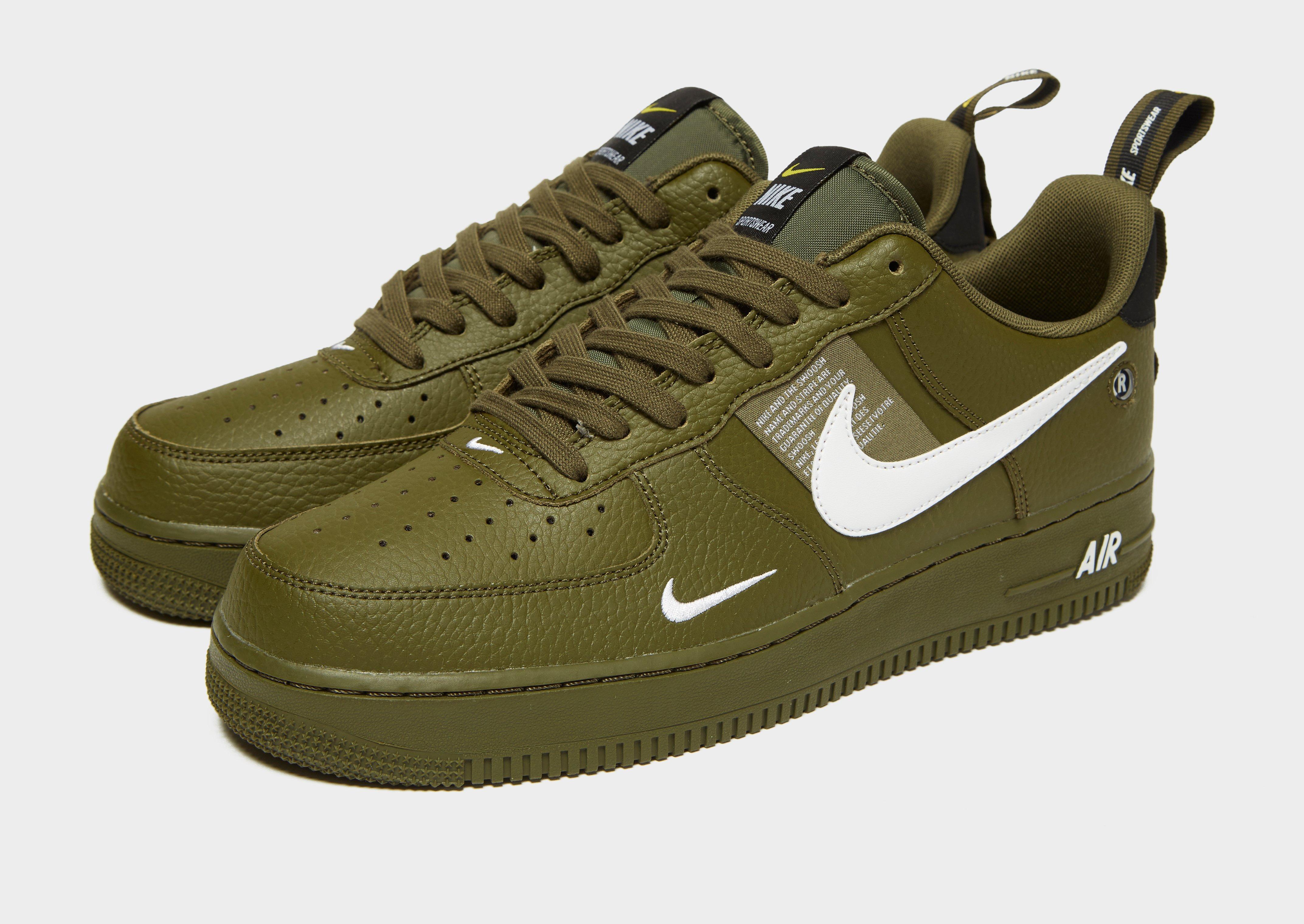 air force 1 utility low green