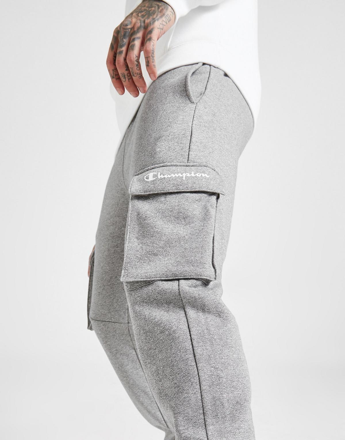 champion grey joggers mens