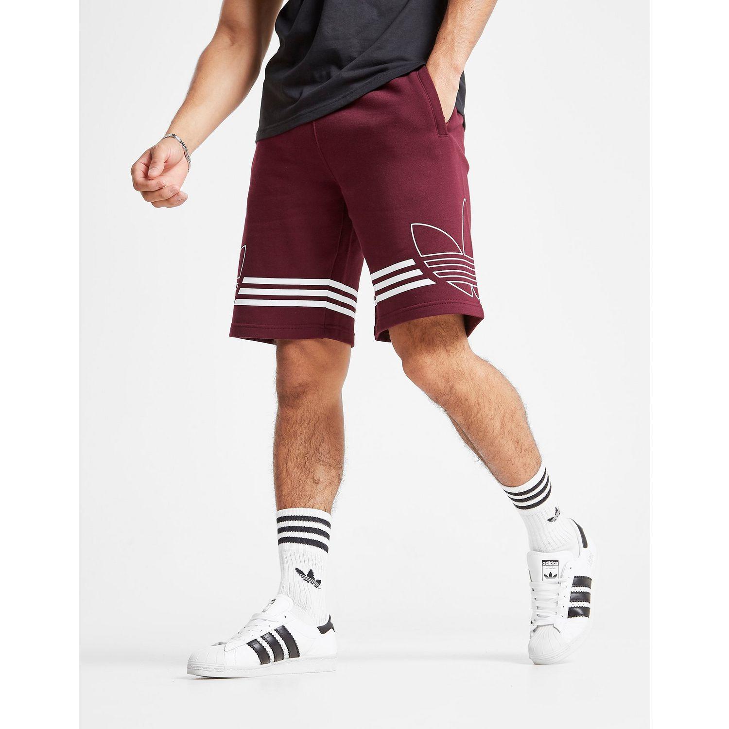 adidas originals radkin fleece shorts