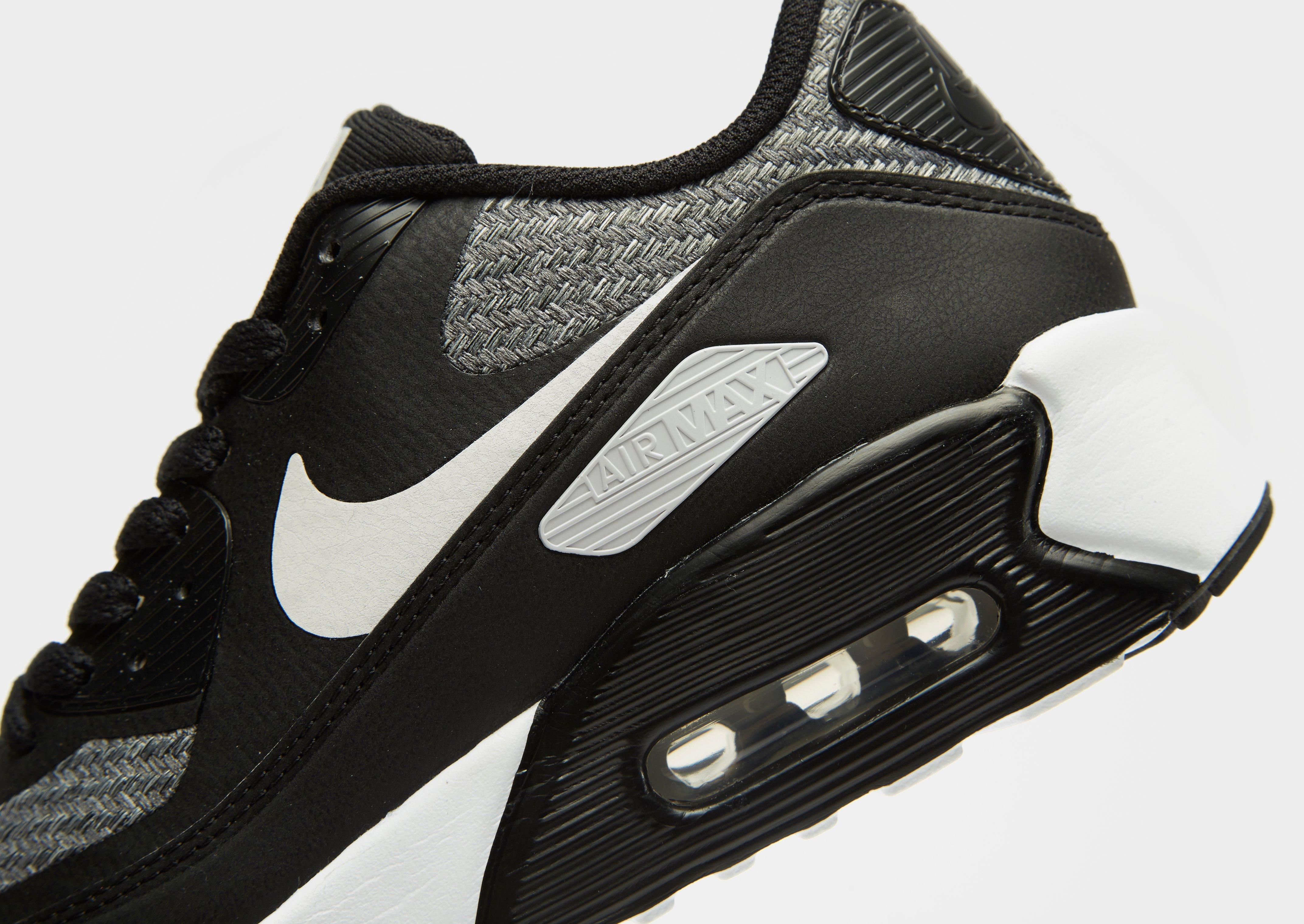Nike Air Max 90 Junior in Black/Grey/Silver (Black) for Men - Lyst