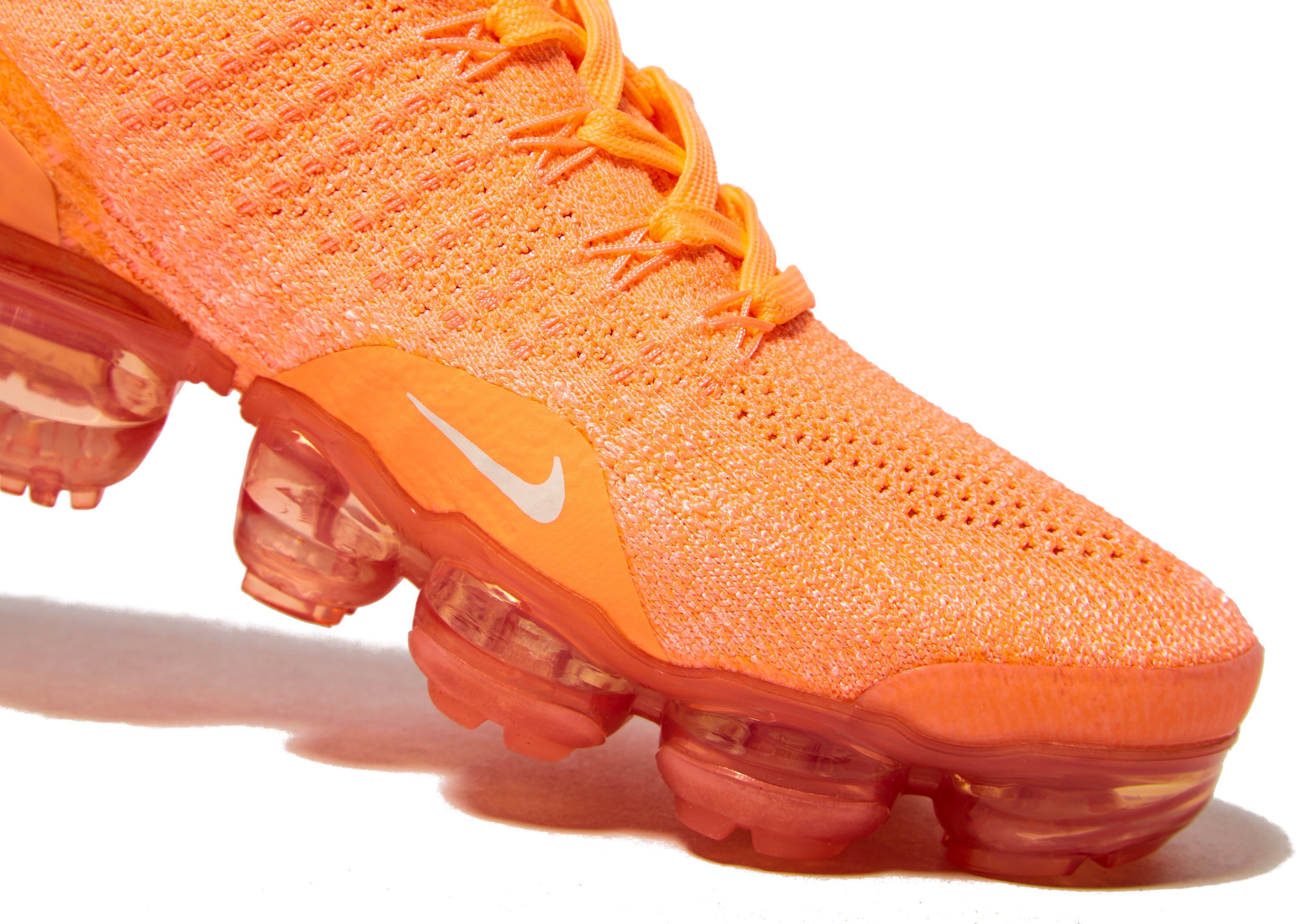 vapormax plus pink and orange