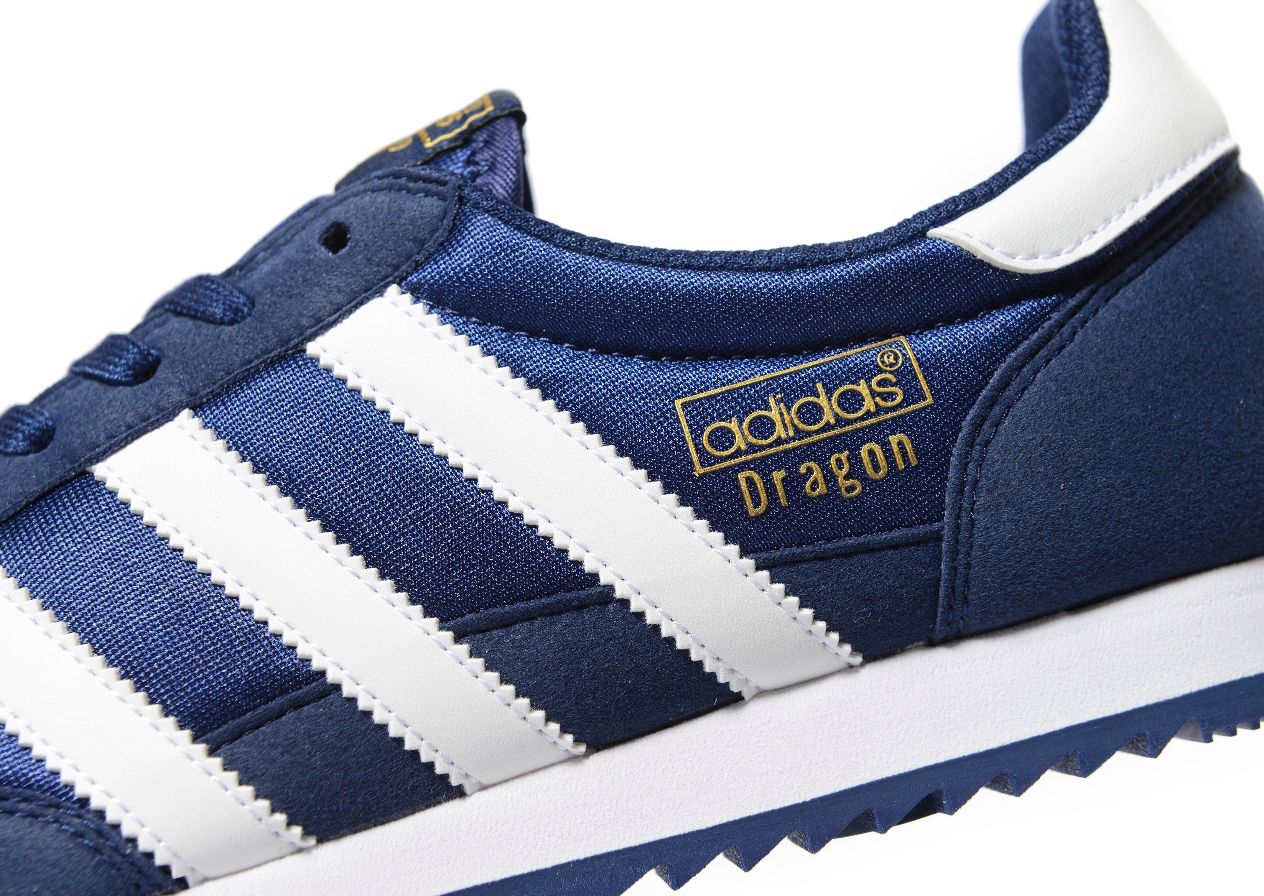 navy adidas dragon