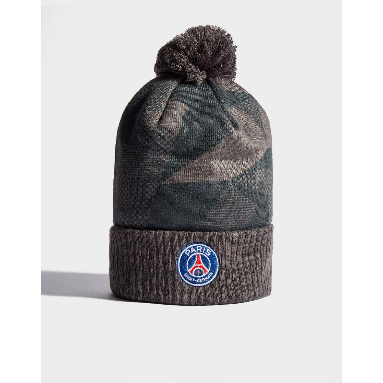 Nike Synthetic Psg Fc Pom Beanie for Men - Lyst