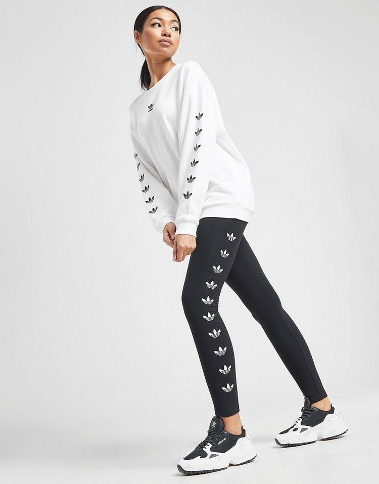 women's adidas originals repeat trefoil crew sweatshirt