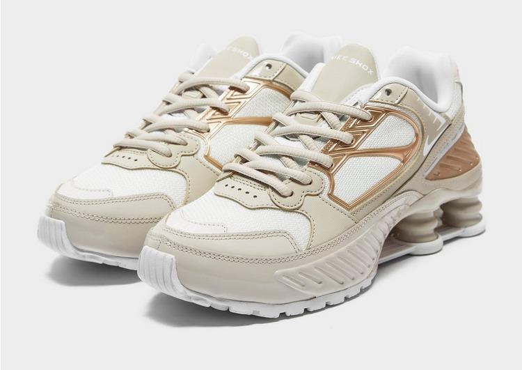 Nike beige shox enigma 9000 sneakers Clearance