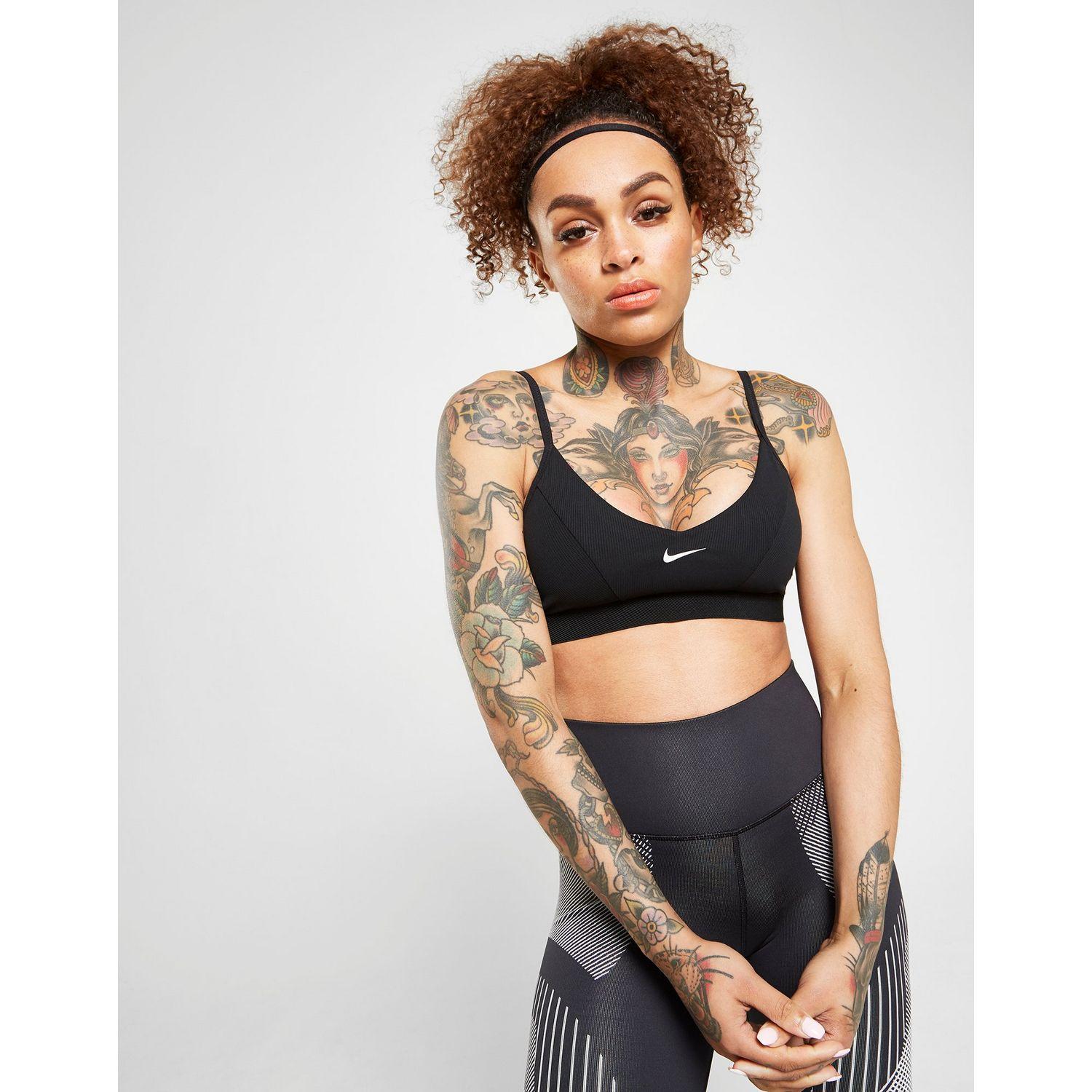 nike indy rib bra
