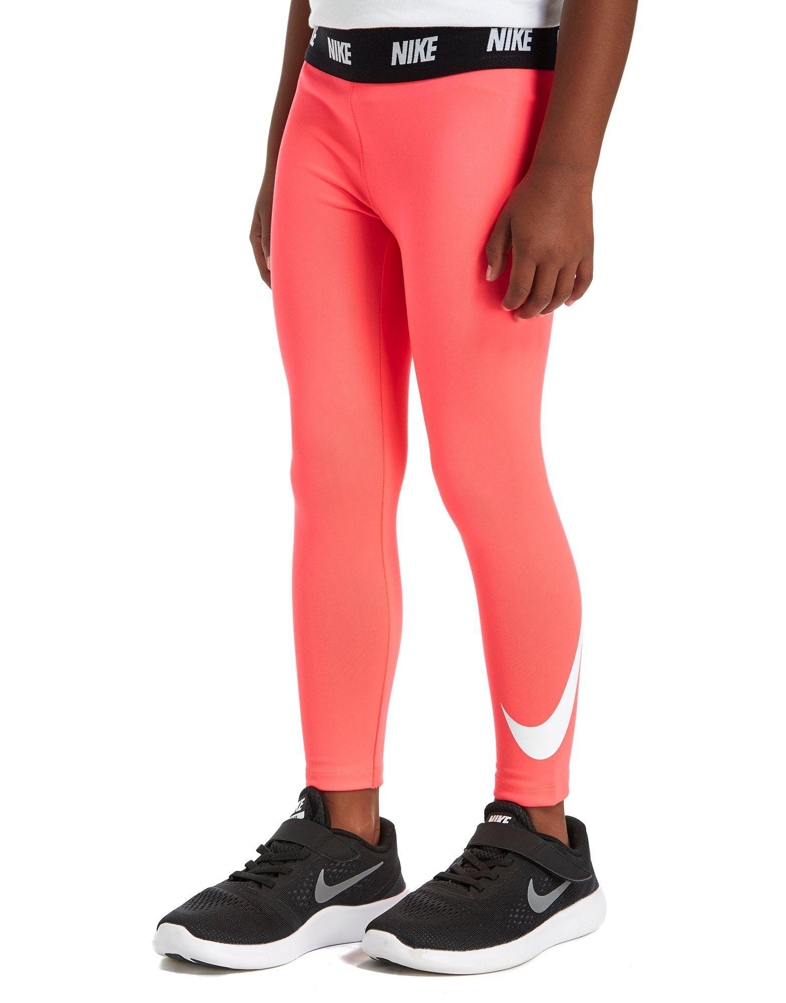 girls nike swoosh leggings