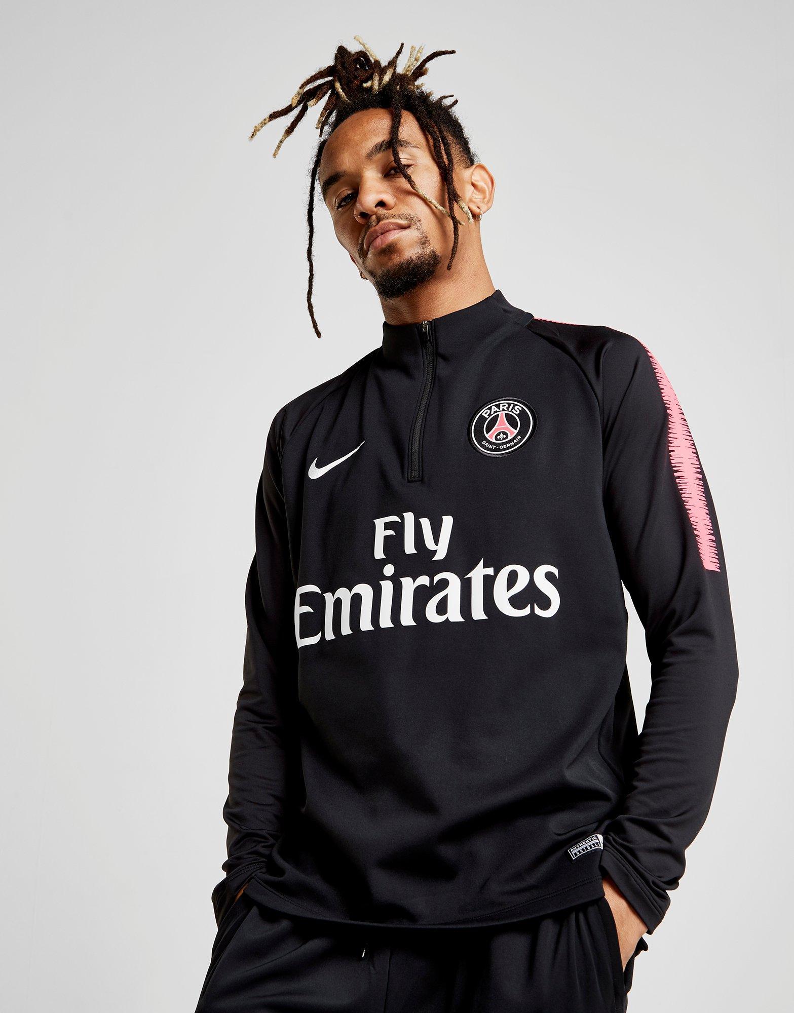 psg squad drill top black