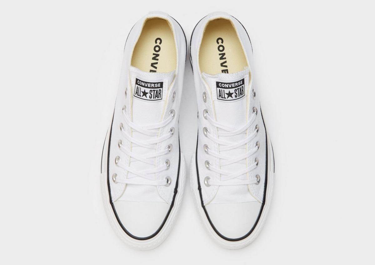 chuck taylor all star platform leather low top