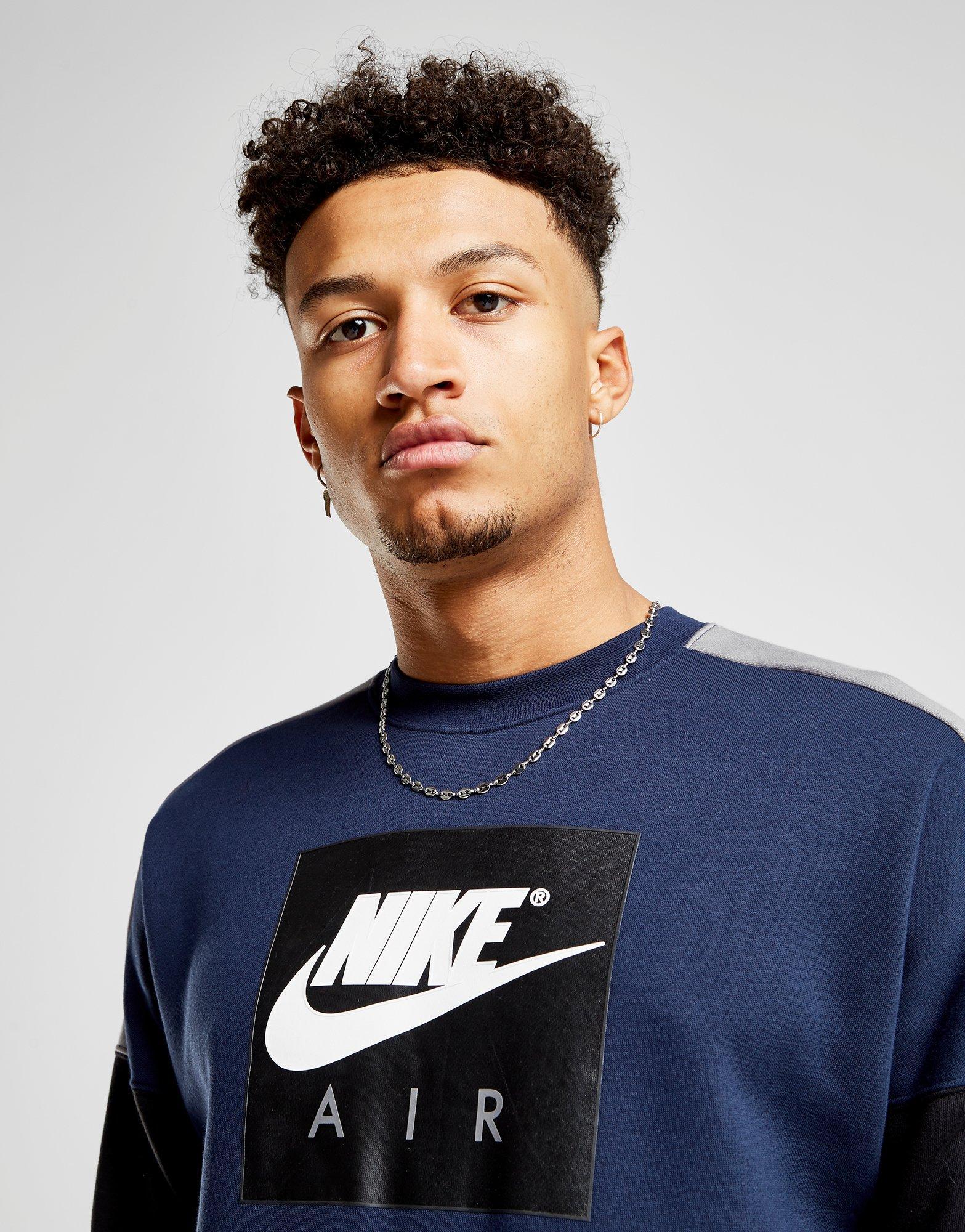 nike air fleece sweatshirt