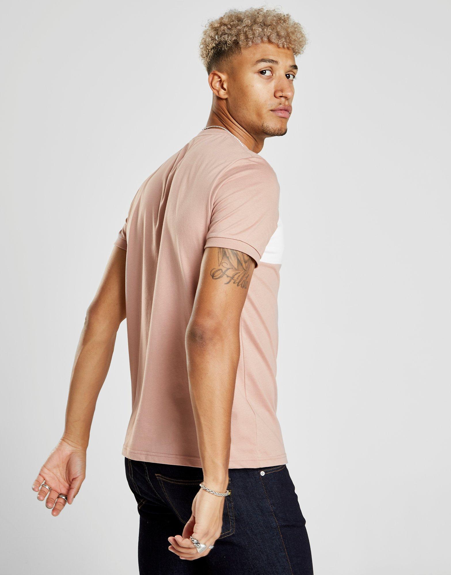 fred perry contrast panel sweatshirt