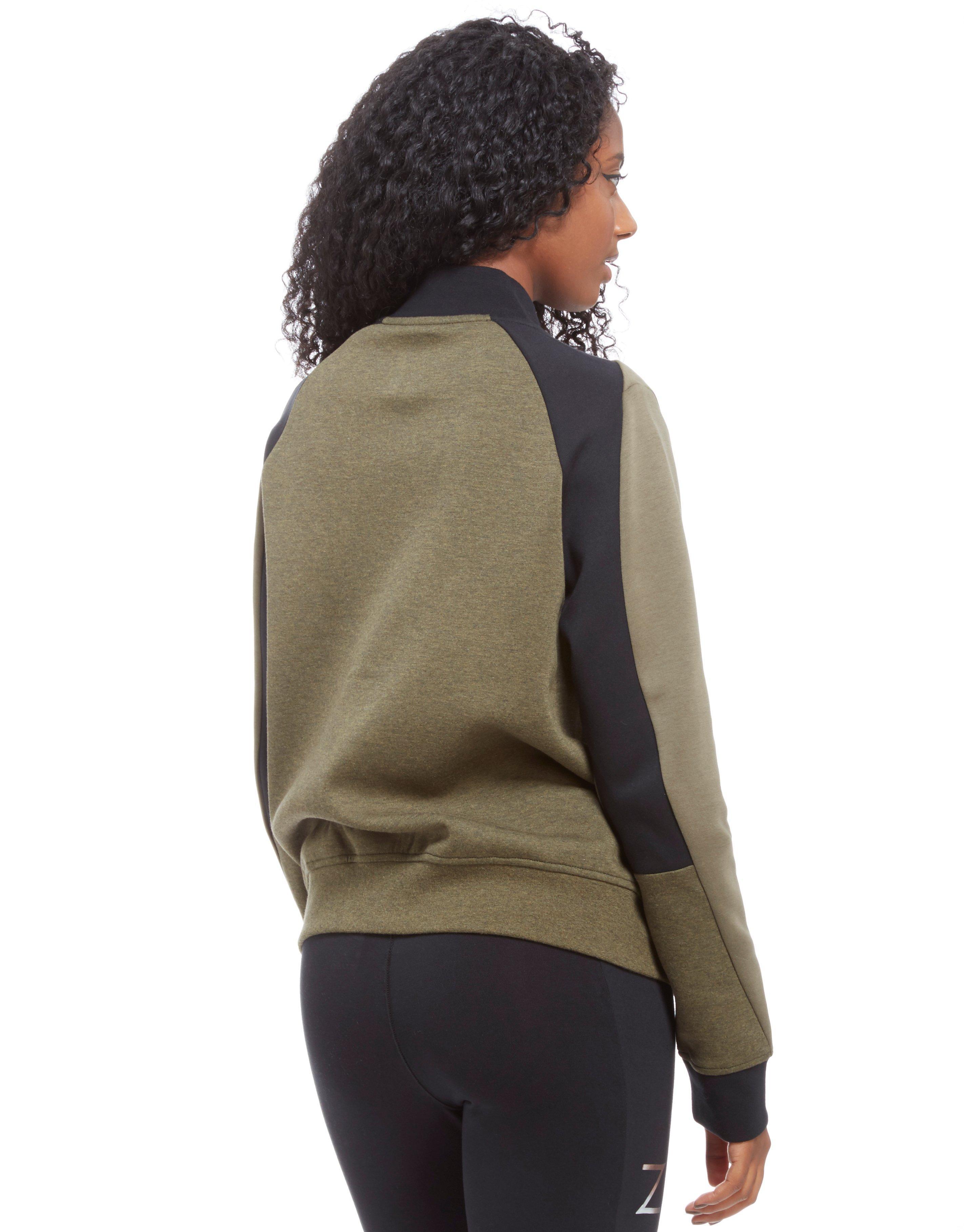 nike fleece bomber