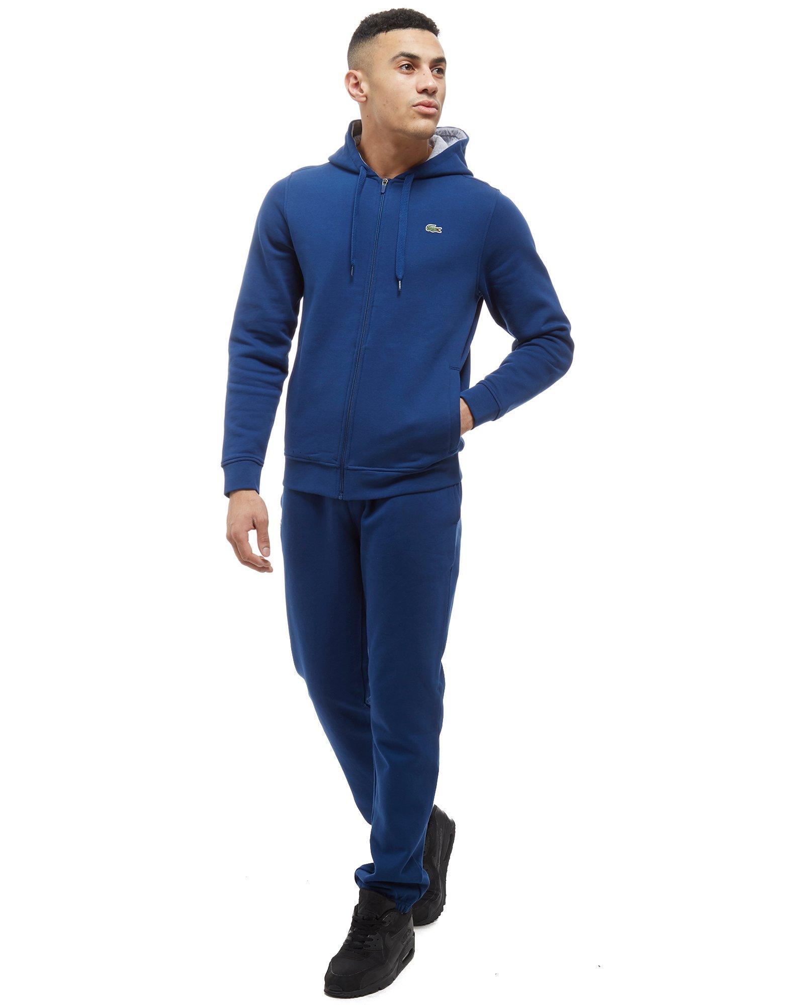 lacoste core fleece track top