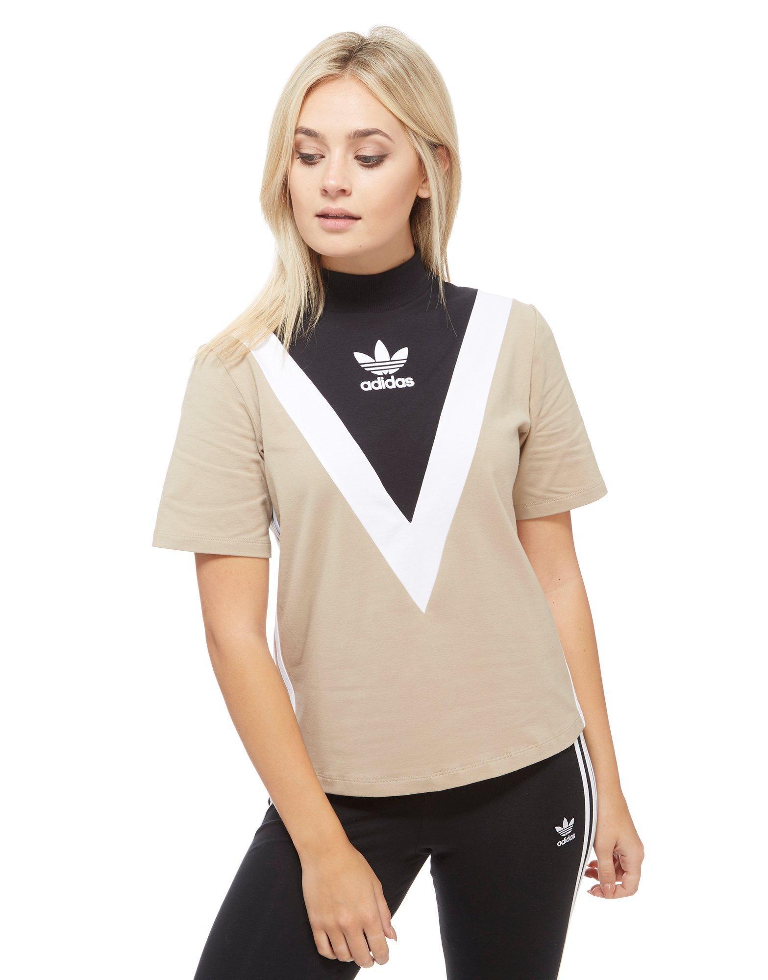 adidas roll neck top