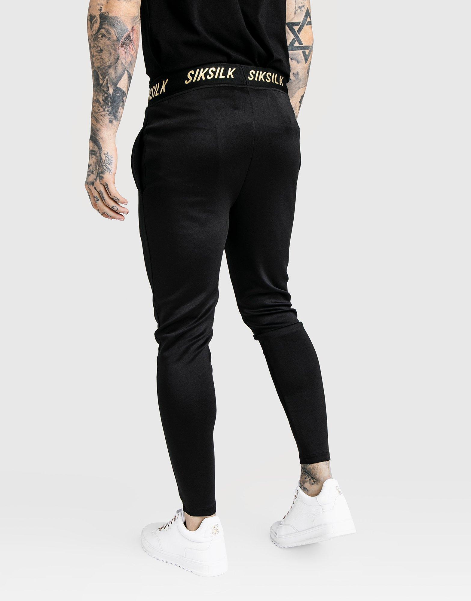 siksilk poly track pants