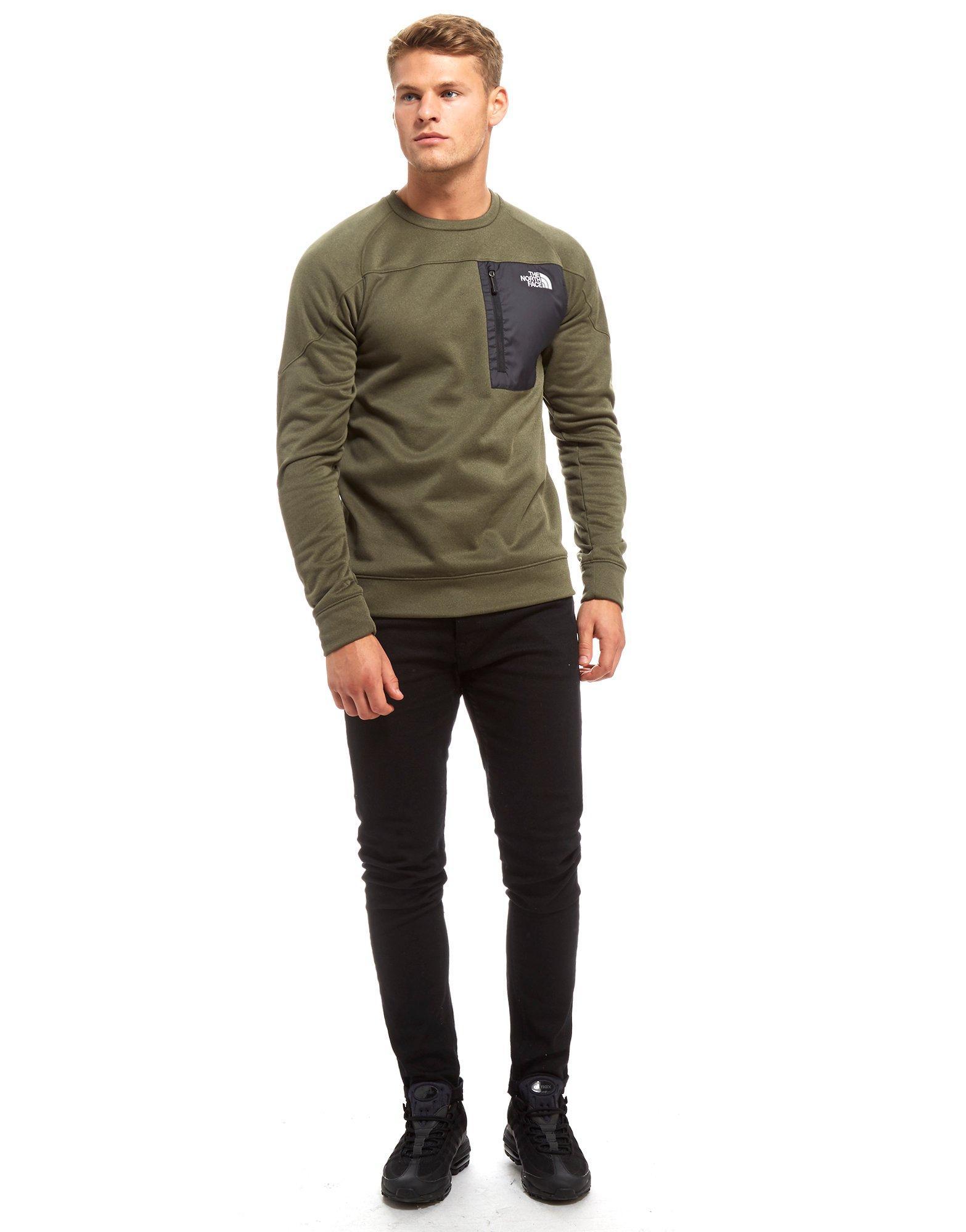 north face mittellegi crew sweatshirt