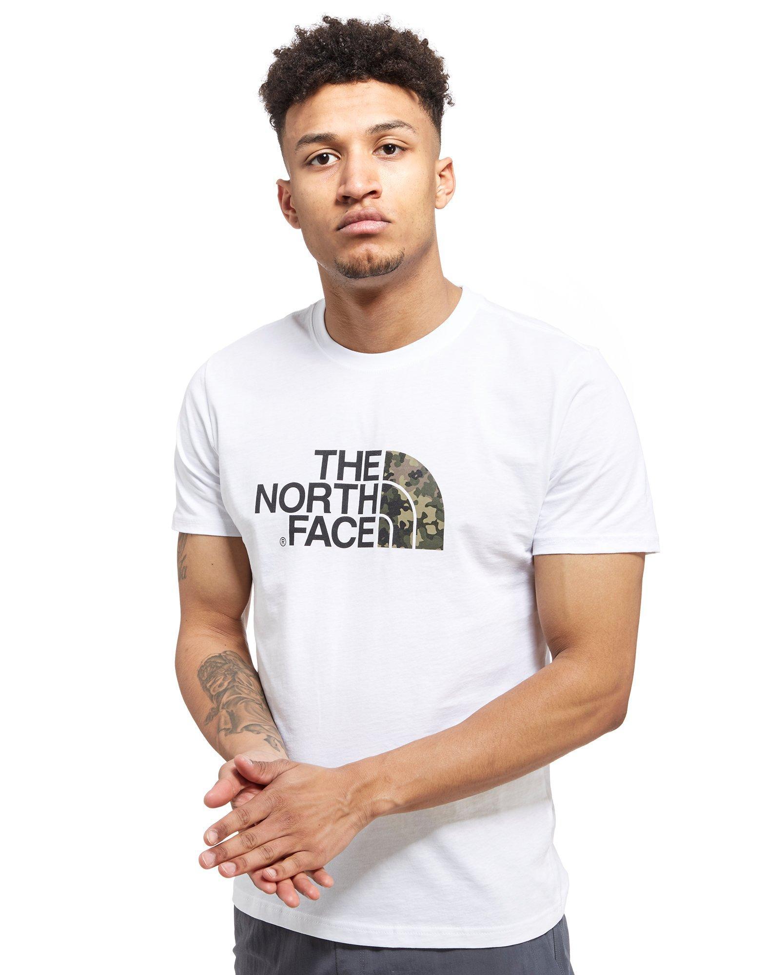 The North Face Cotton T-shirt in White 