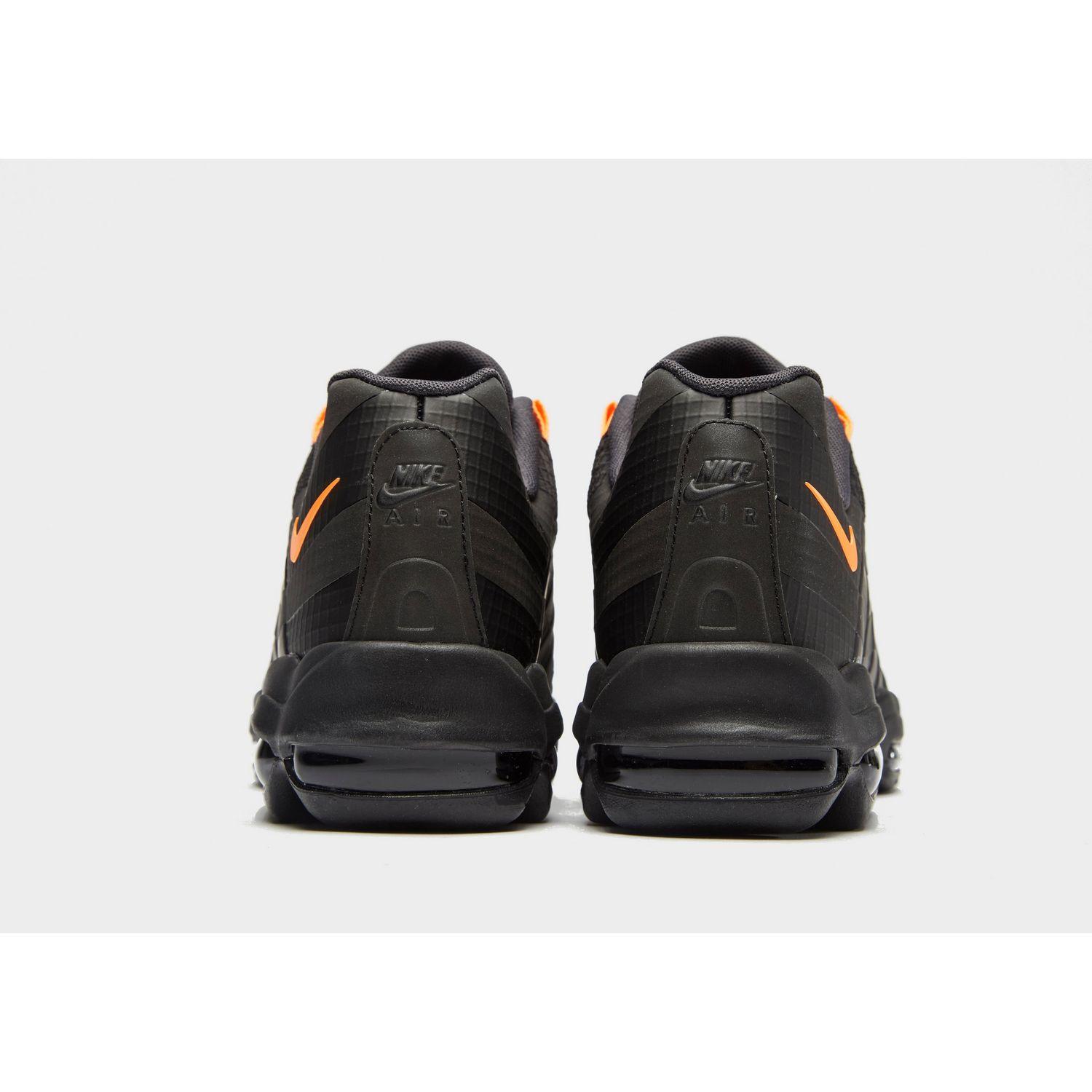 Nike Synthetic Air Max 95 Ultra Se in Black/Orange (Black) for Men ... Nike Synthetic Air Max 95 Ultra Se in Black/Orange (Black) for Men ...
